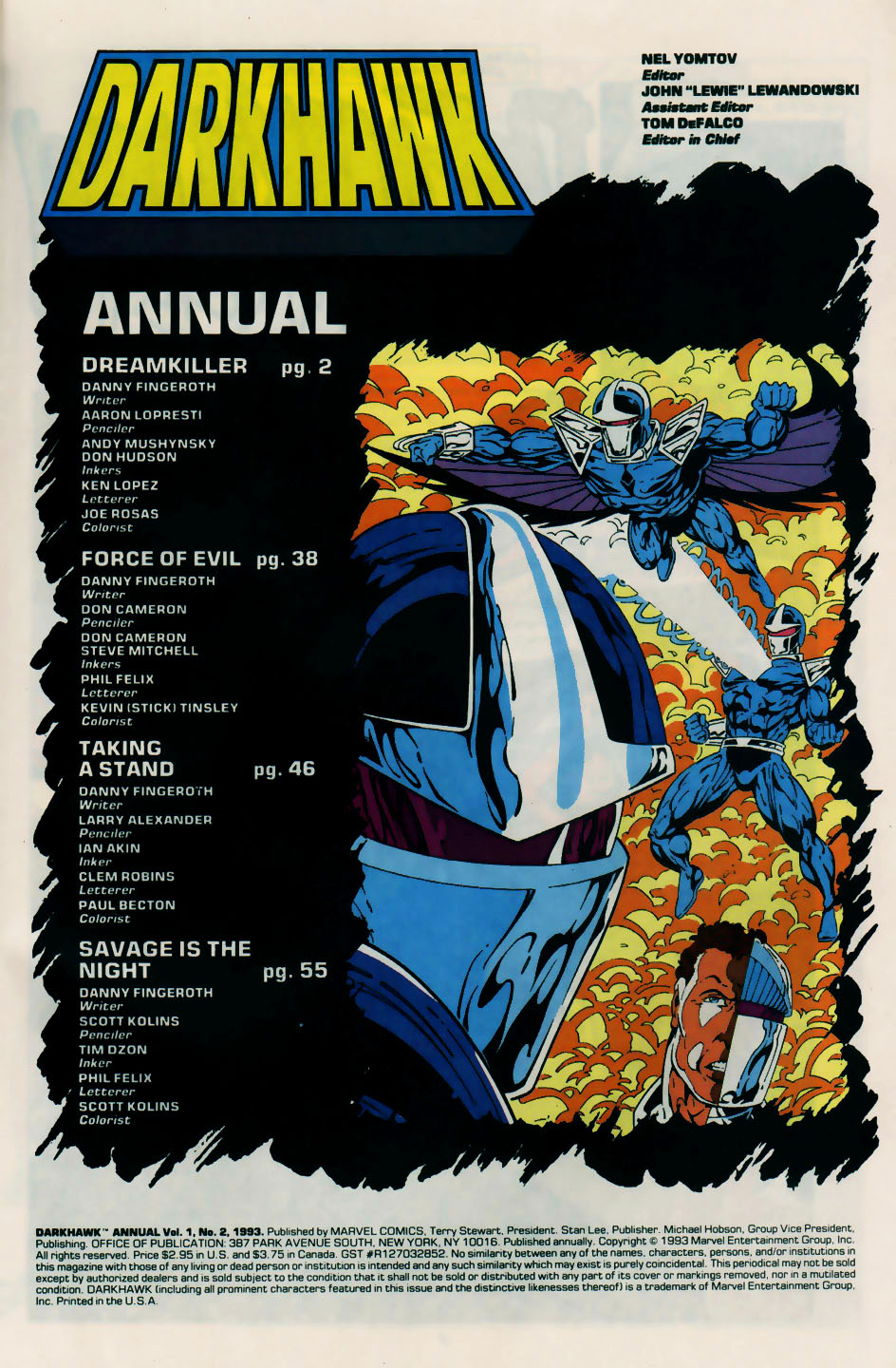 Read online Darkhawk (1991) comic -  Issue # _Annual 2 - 2