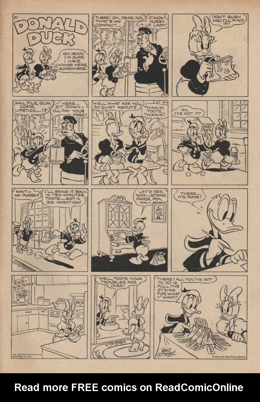 Read online Walt Disney's Comics and Stories comic -  Issue #140 - 35