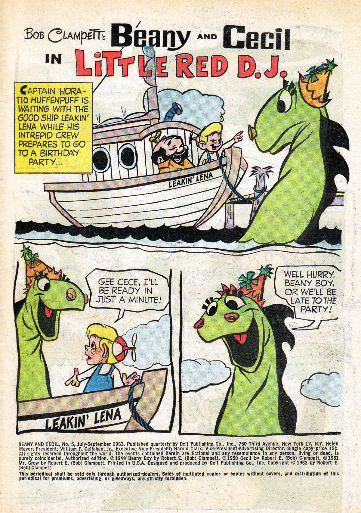 Read online Beany and Cecil comic -  Issue #5 - 3