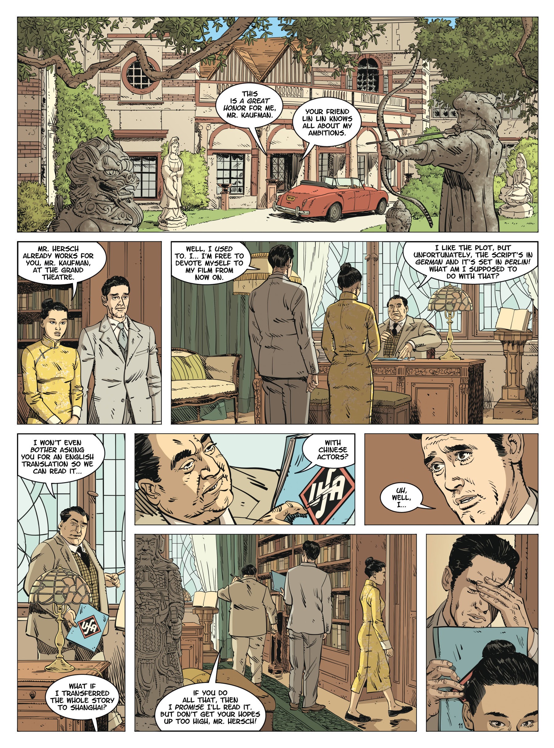 Read online Shanghai Dream comic -  Issue # TPB - 66