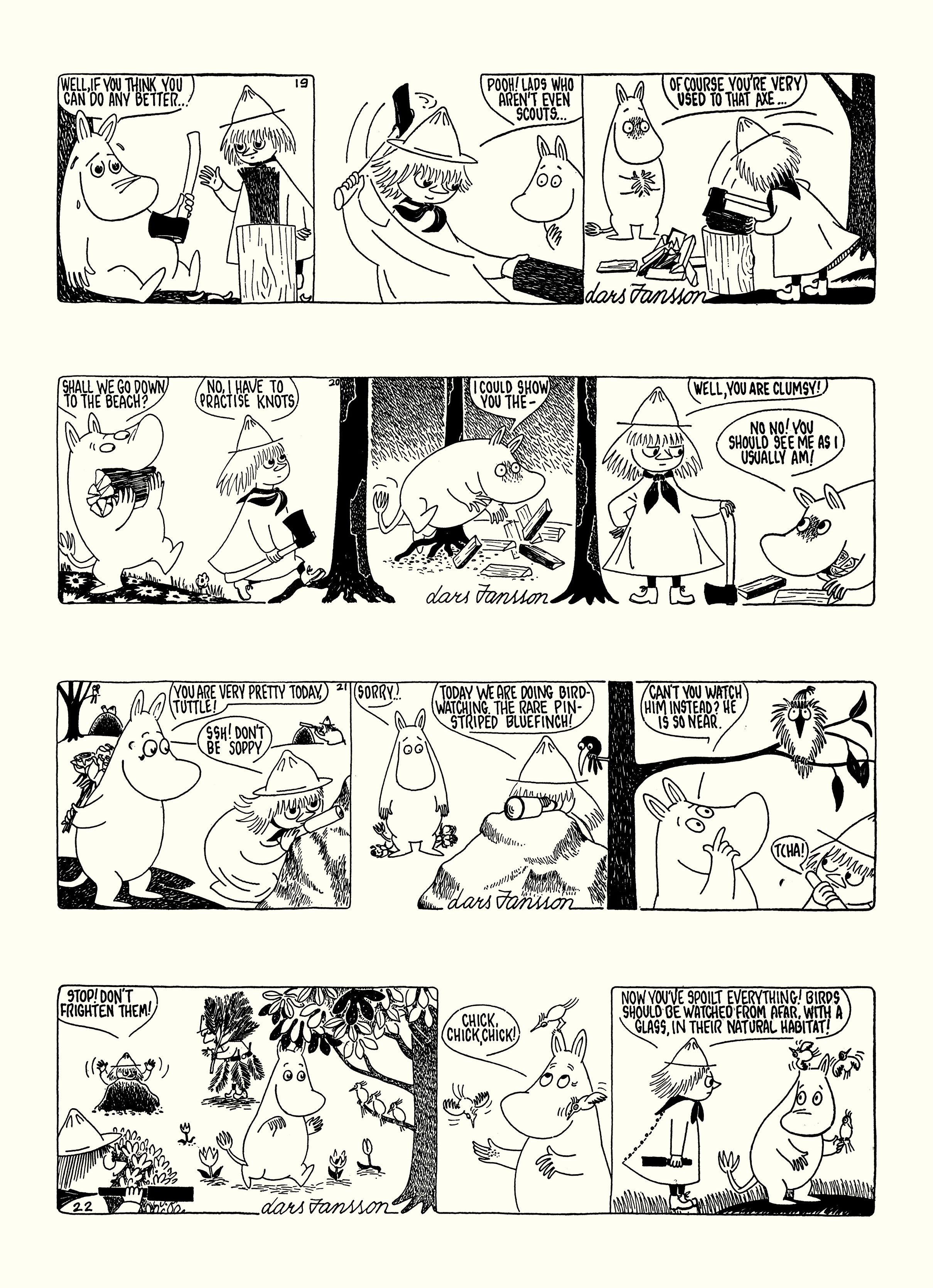 Read online Moomin: The Complete Lars Jansson Comic Strip comic -  Issue # TPB 7 - 32