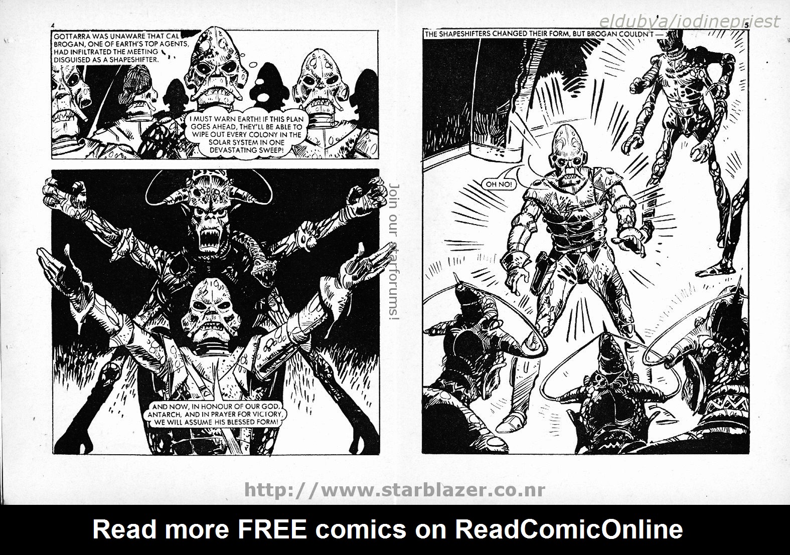 Read online Starblazer comic -  Issue #115 - 4