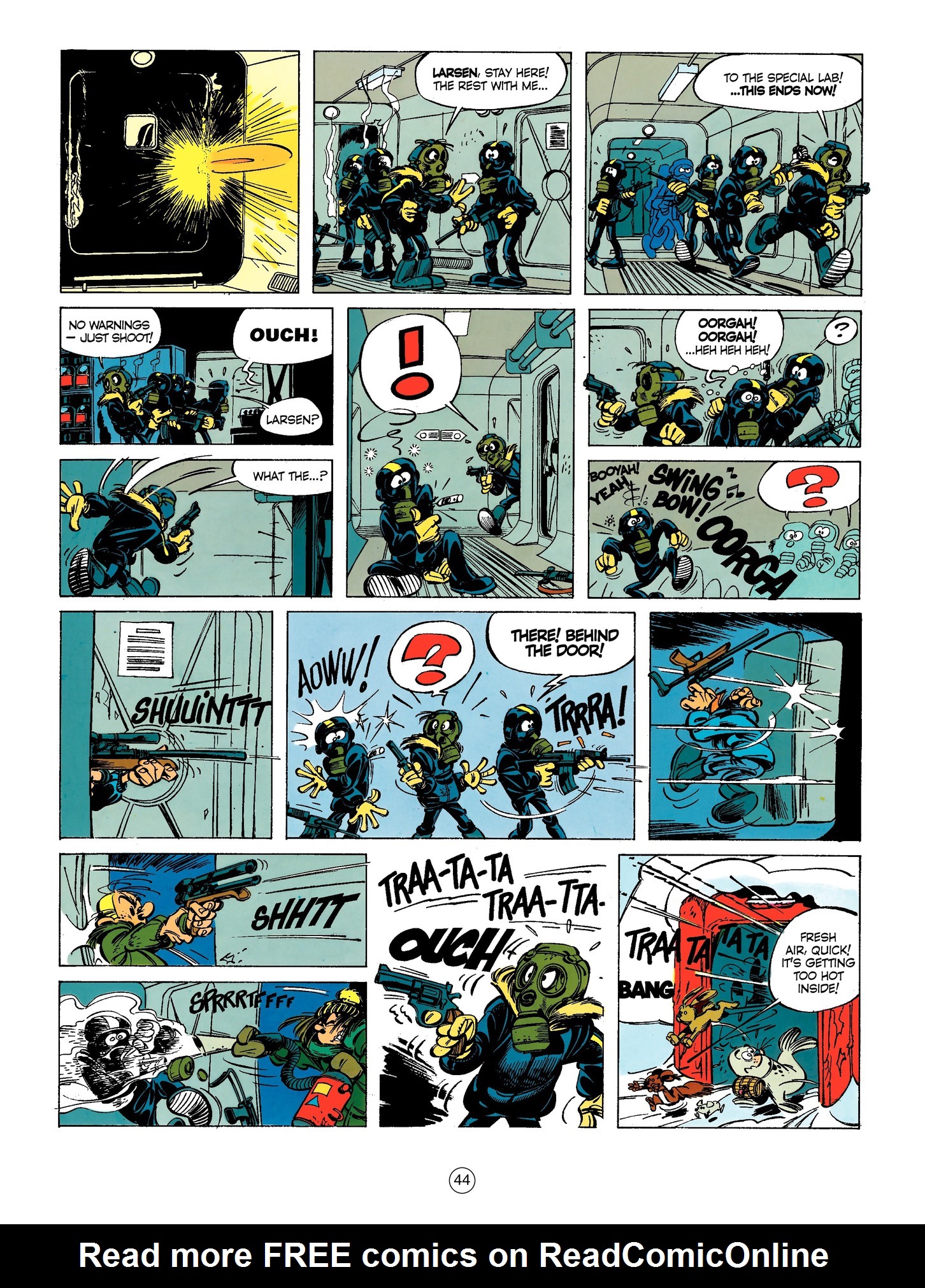 Read online Spirou & Fantasio (2009) comic -  Issue #10 - 44