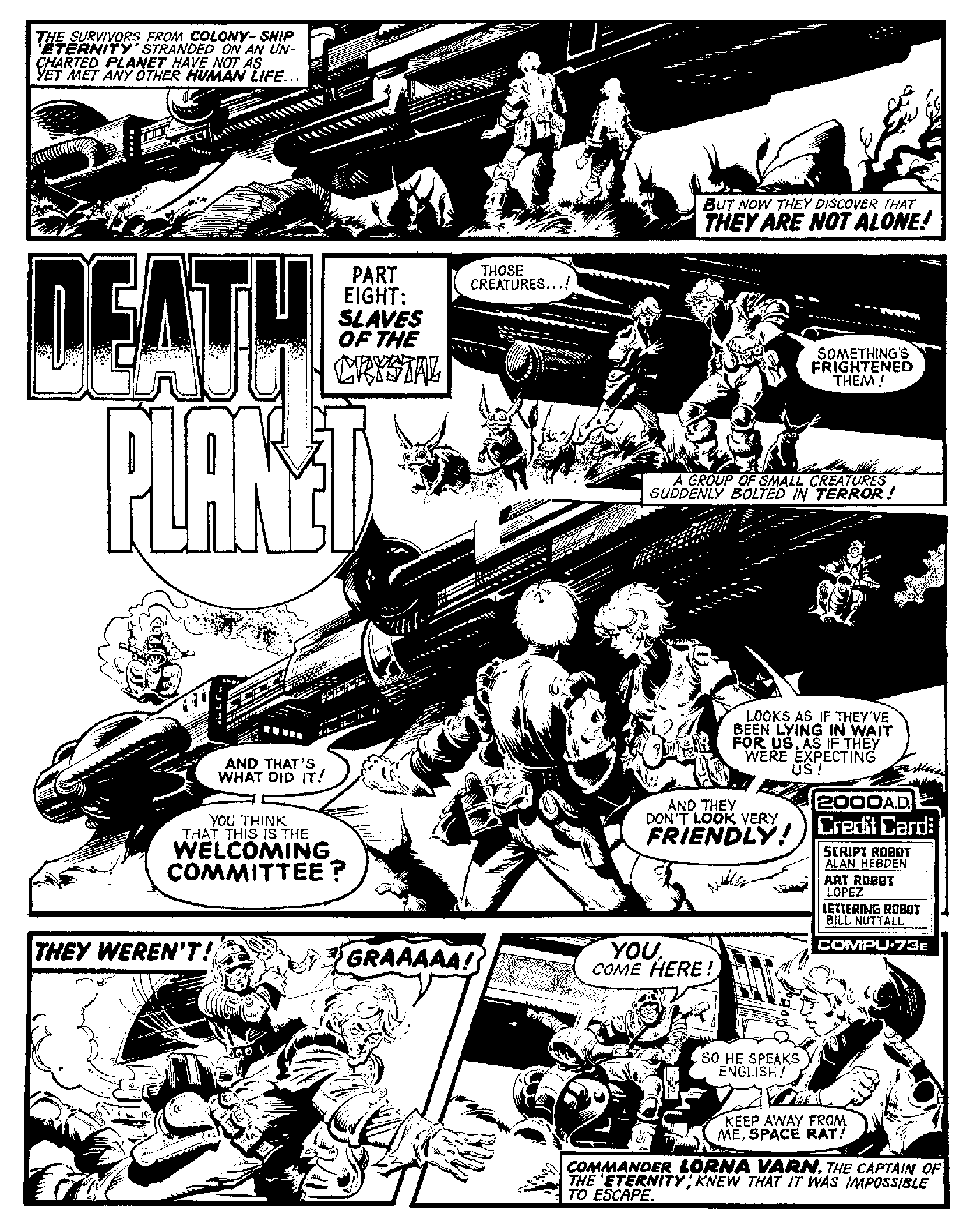 Read online Planet of the Damned & Death Planet comic -  Issue # TPB - 88