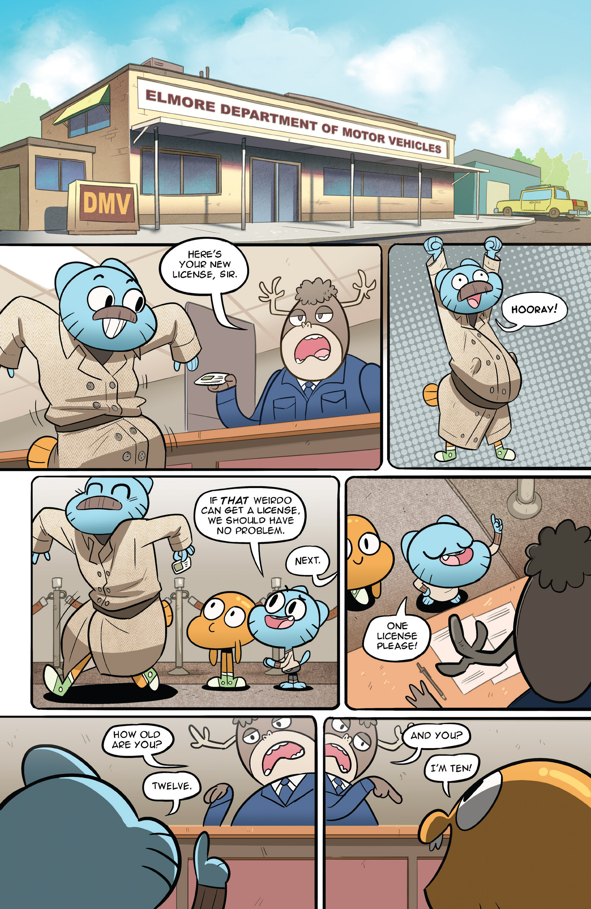 Read online The Amazing World of Gumball comic -  Issue #1 - 14