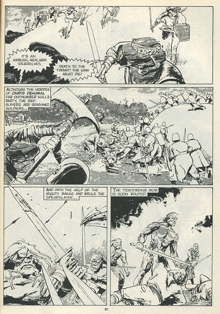 Read online The Savage Sword Of Conan comic -  Issue #165 - 59