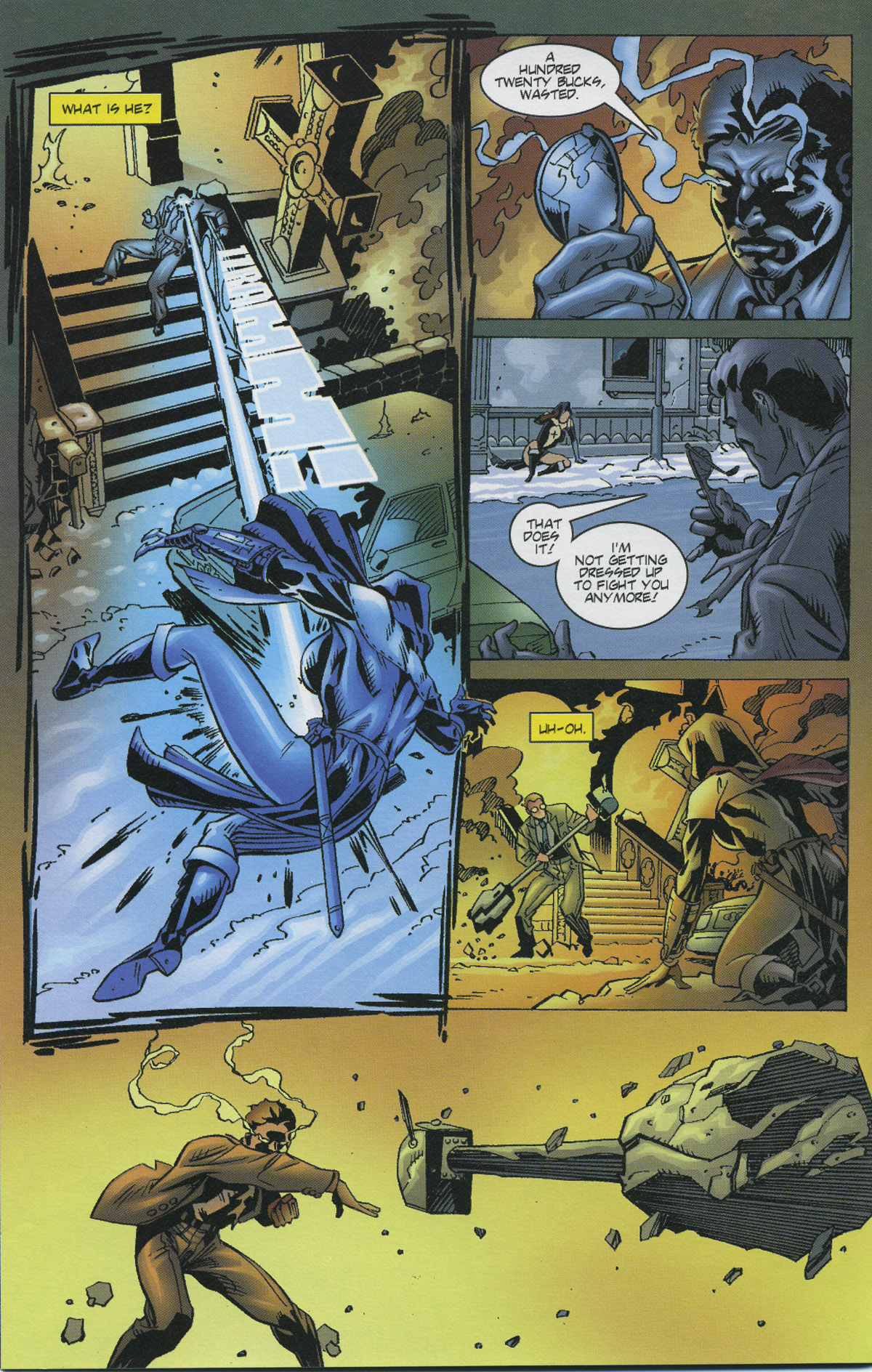 Read online Warrior Nun Areala comic -  Issue #4 - 22