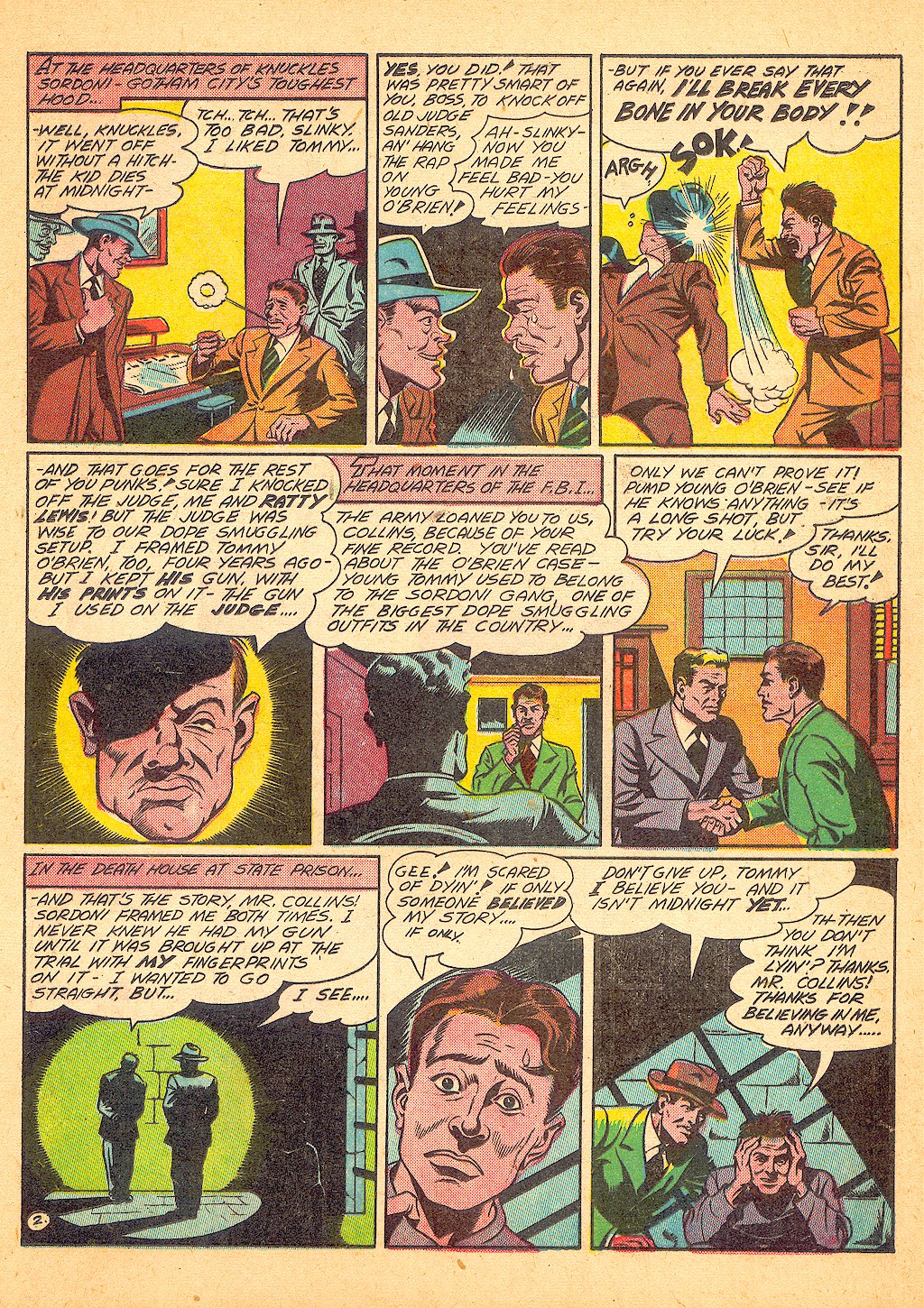Read online Sensation (Mystery) Comics comic -  Issue #25 - 33