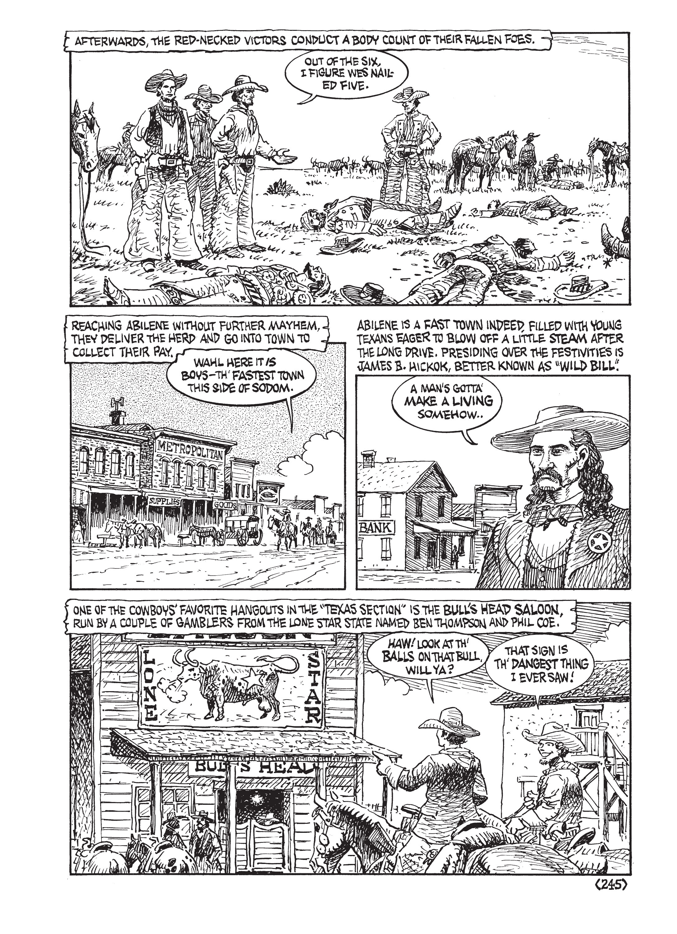 Read online Jack Jackson's American History: Los Tejanos and Lost Cause comic -  Issue # TPB (Part 3) - 43