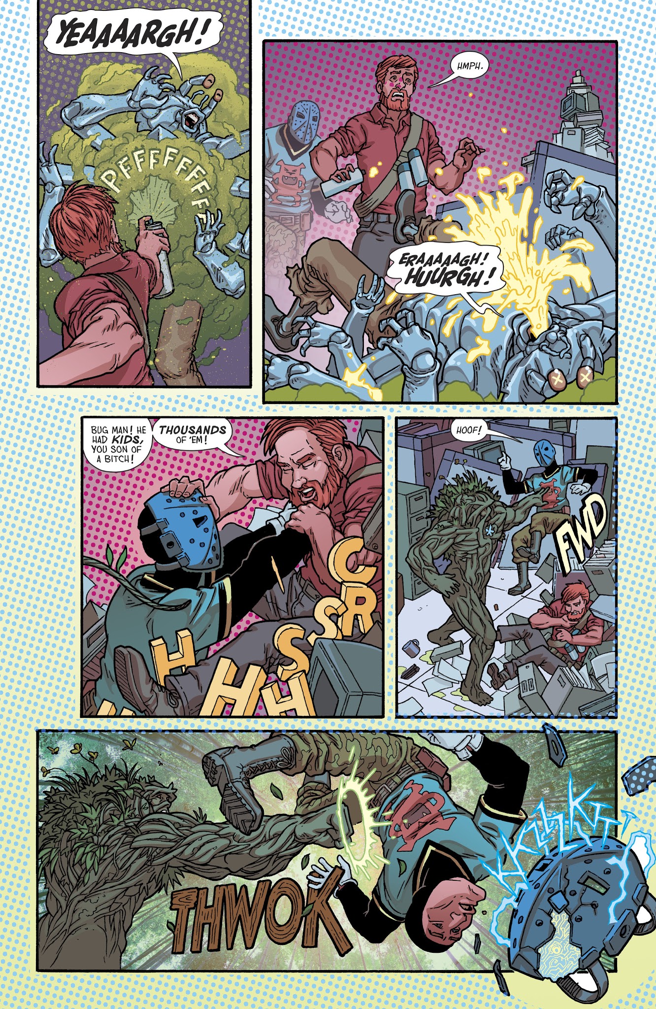 Read online Cave Carson Has a Cybernetic Eye/Swamp Thing Special comic -  Issue # Full - 27