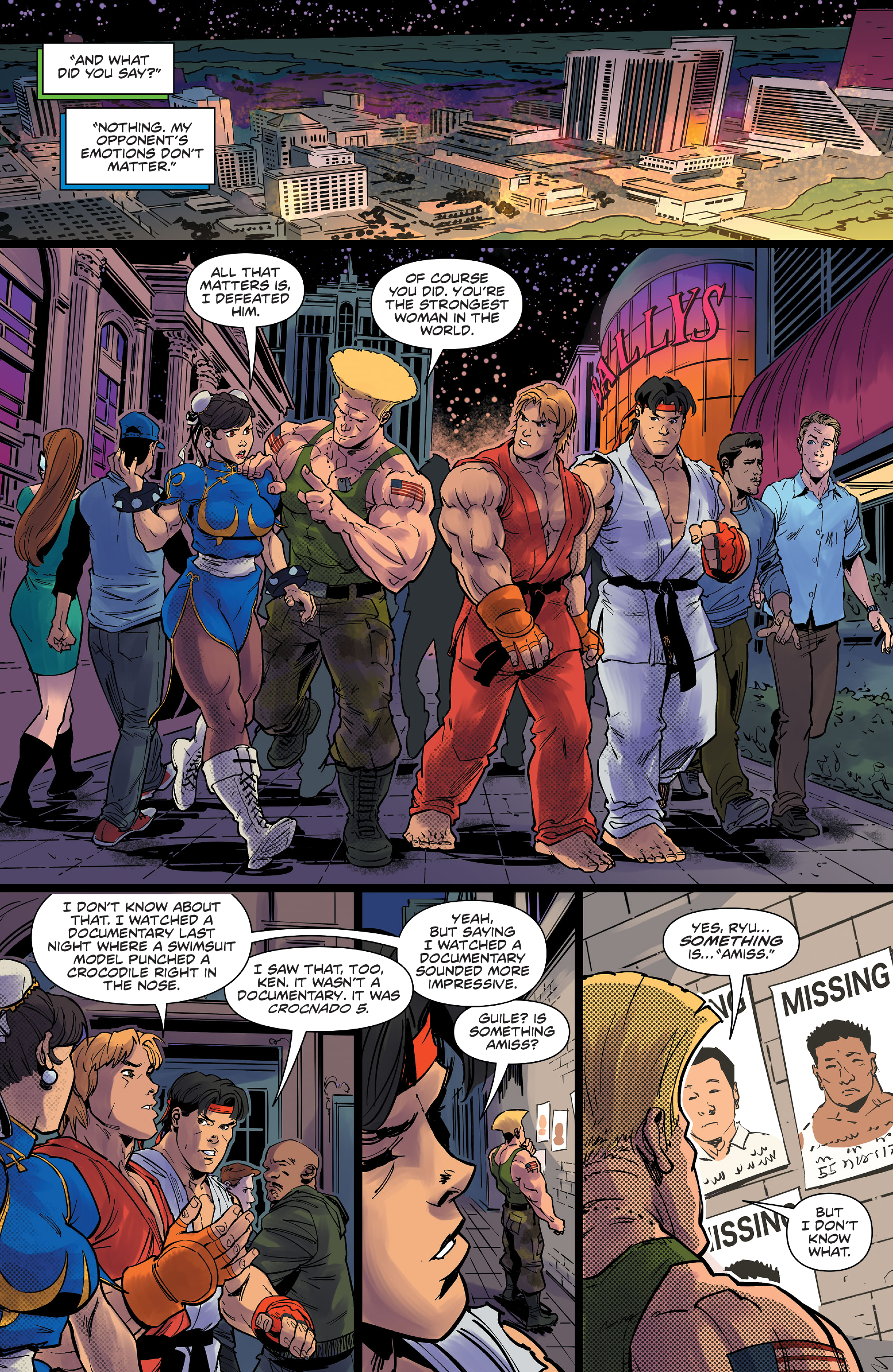 Read online Teenage Mutant Ninja Turtles vs. Street Fighter comic -  Issue #1 - 19