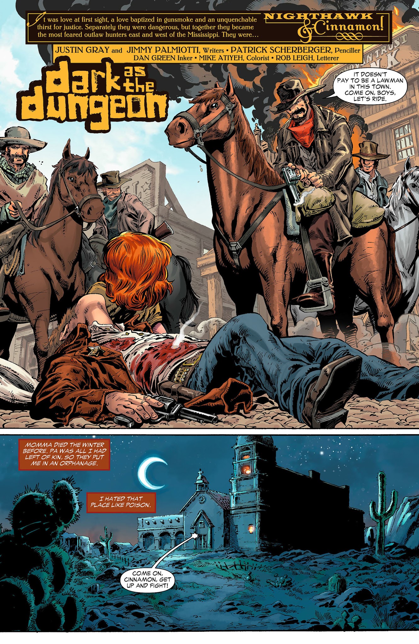 Read online All-Star Western (2011) comic -  Issue #8 - 23