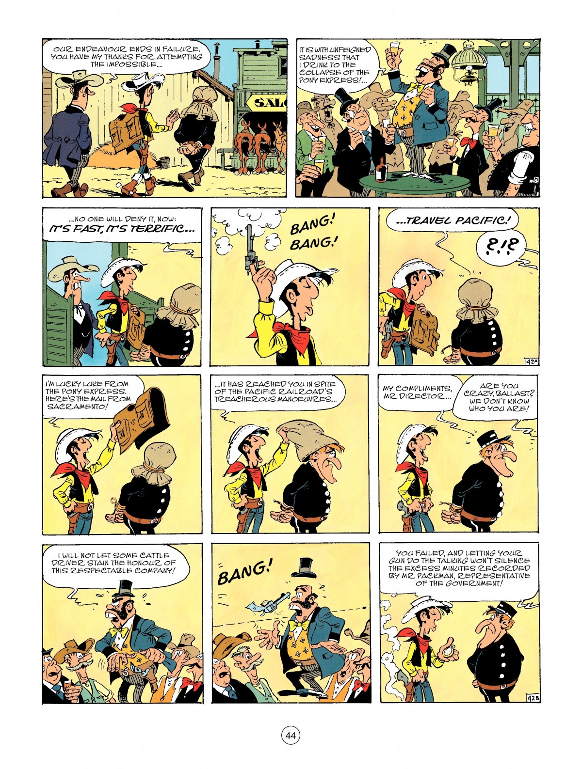 A Lucky Luke Adventure issue 46 - Page 44