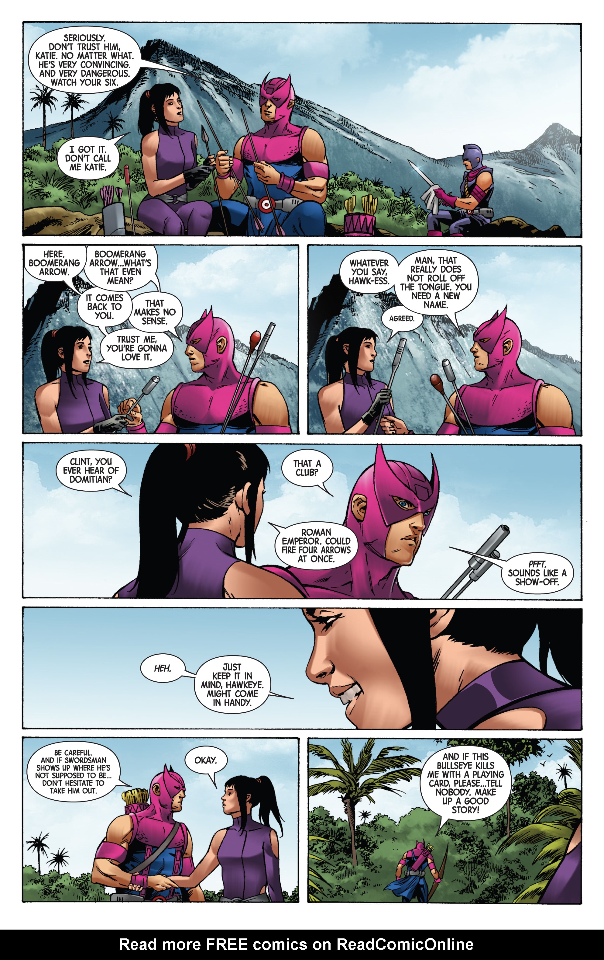 Read online Marvel-Verse: Thanos comic -  Issue #Marvel-Verse (2019) Hawkeye - 101