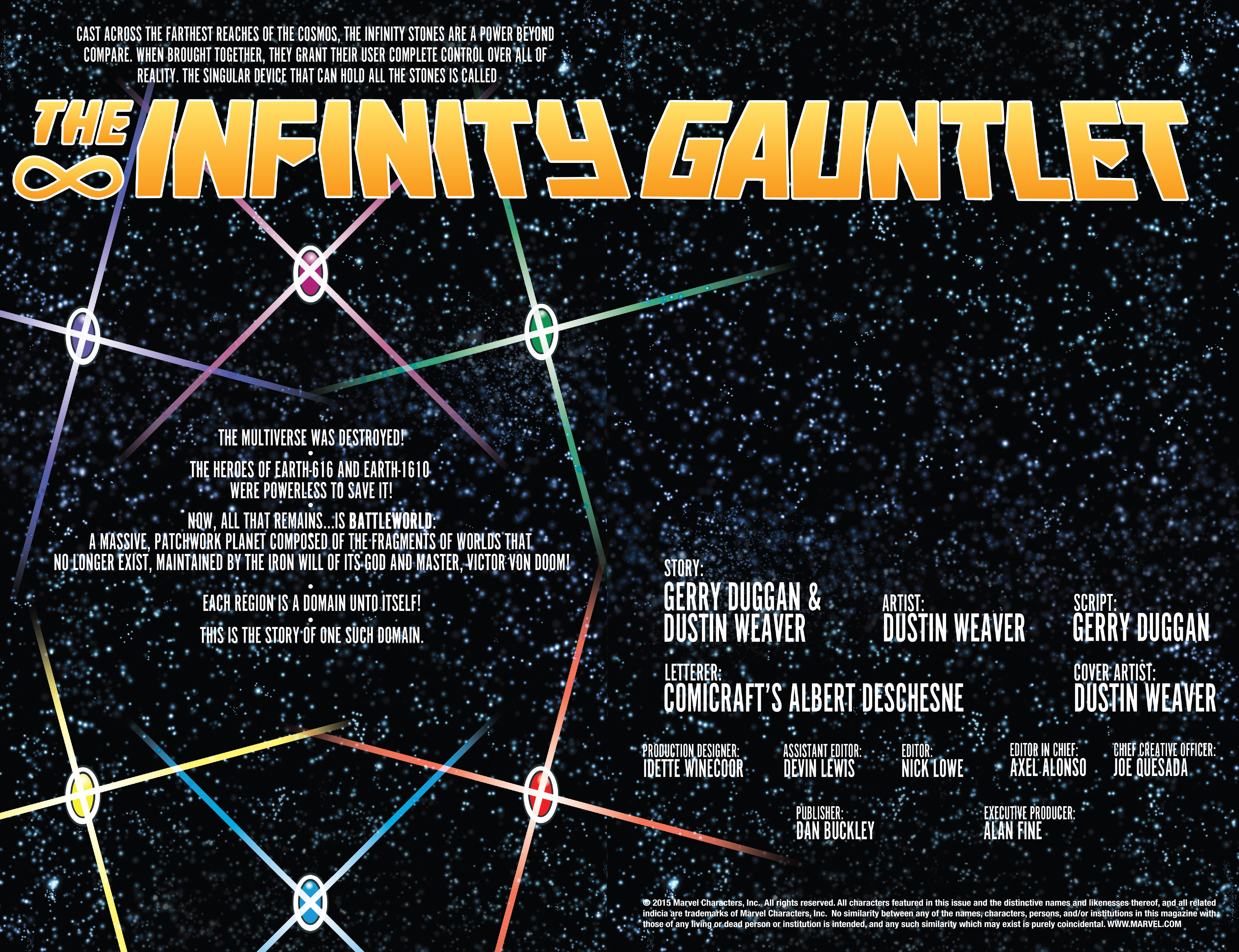Read online Infinity Gauntlet (2015) comic -  Issue #1 - 5