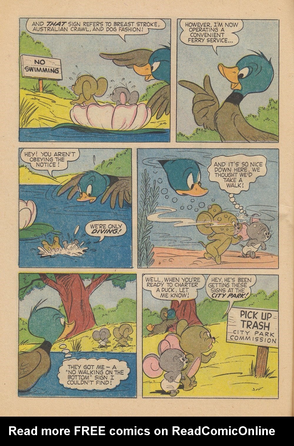 Read online Tom & Jerry Picnic Time comic -  Issue # TPB - 75