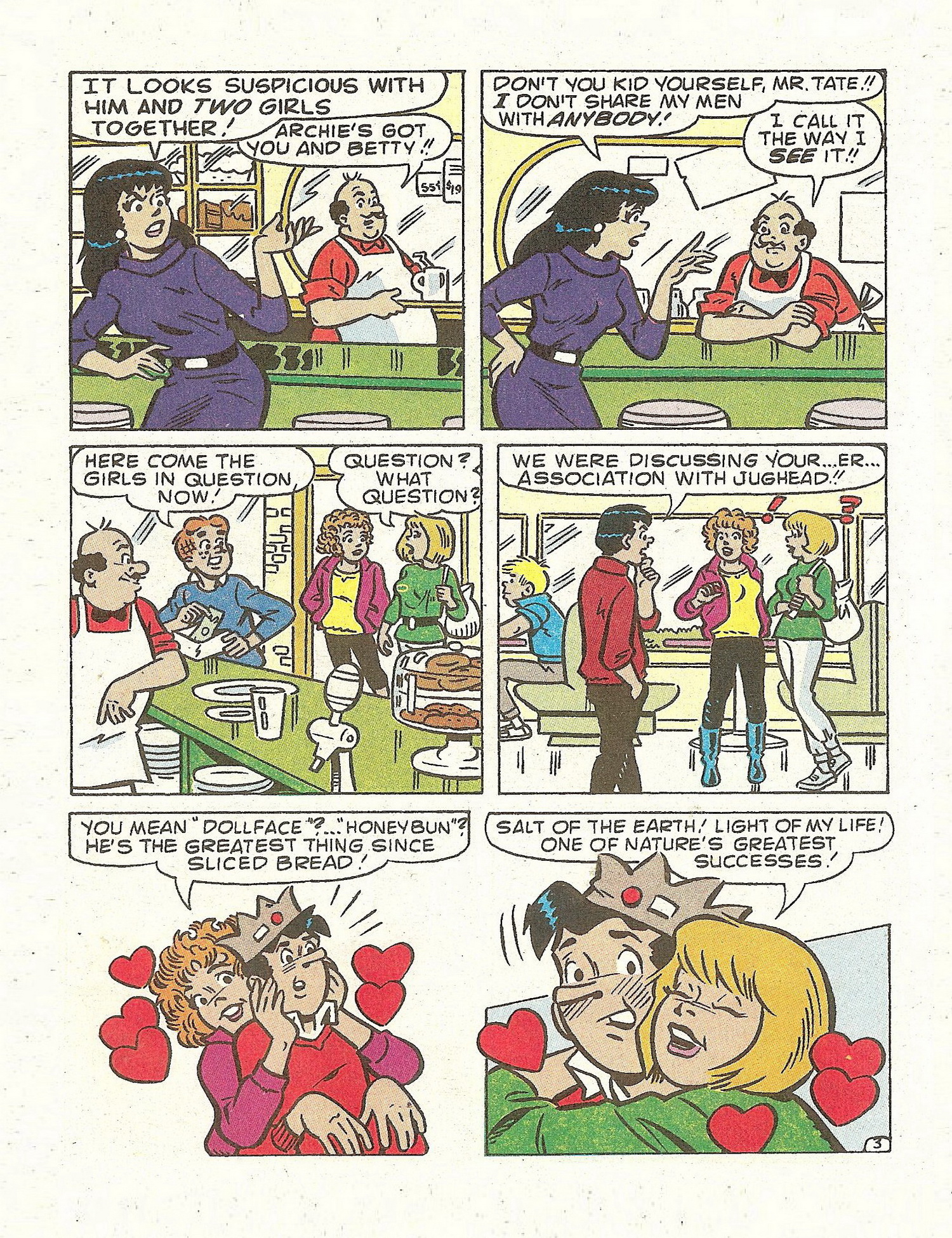 Read online Jughead Jones Comics Digest comic -  Issue #94 - 79