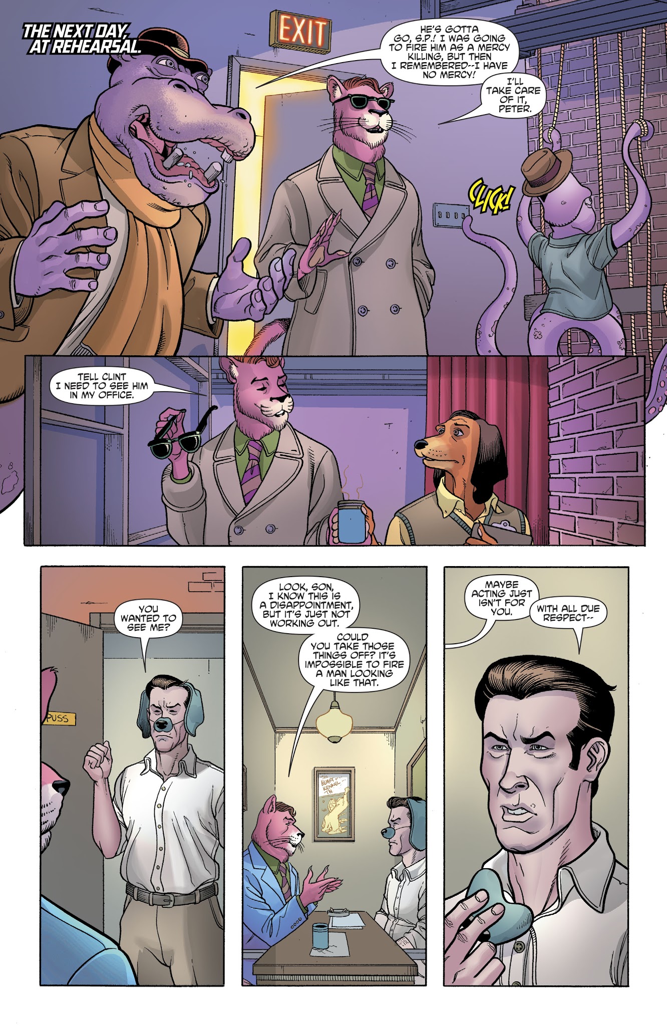 Read online Exit Stage Left: The Snagglepuss Chronicles comic -  Issue #3 - 22