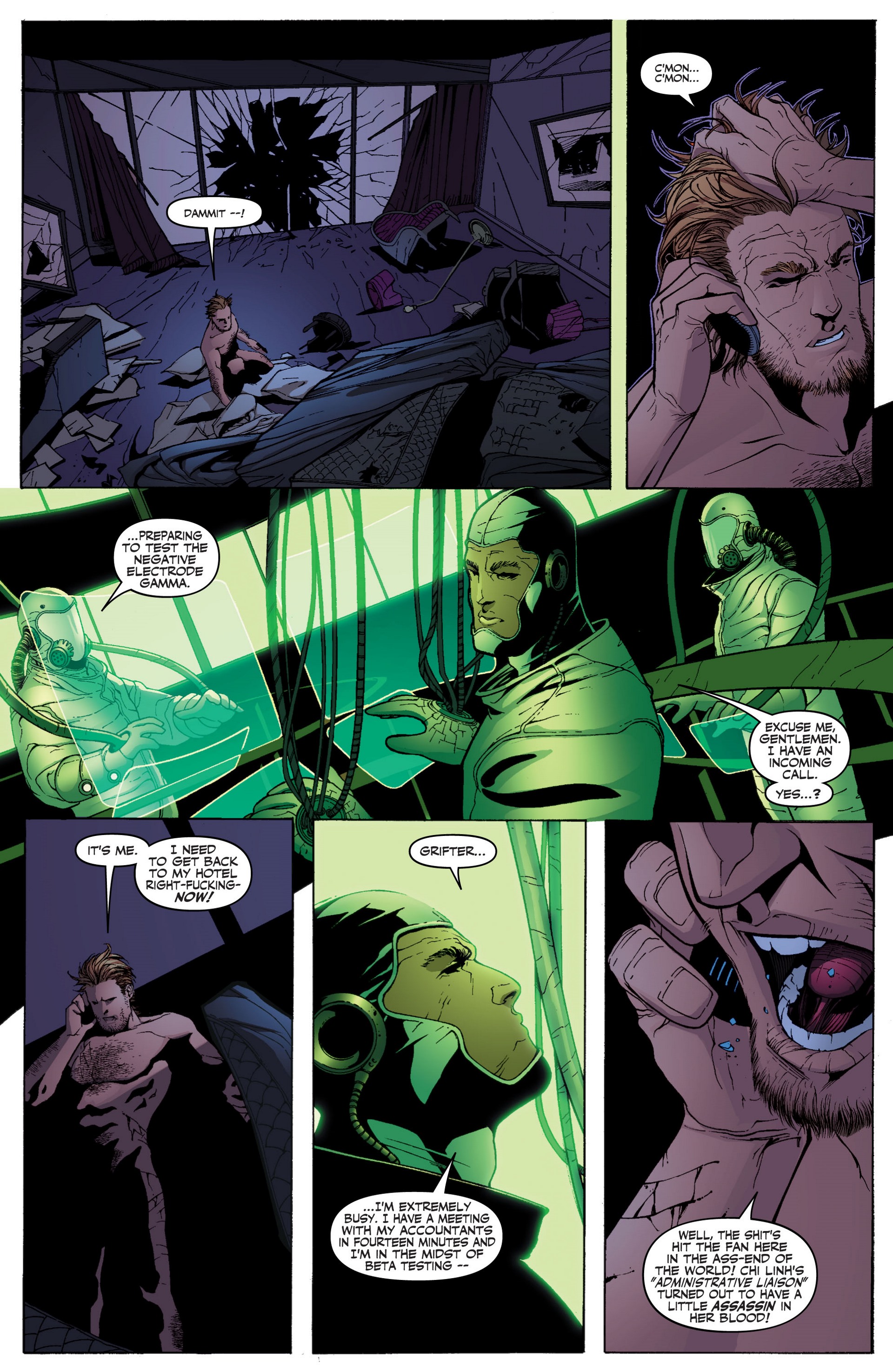 Read online Wildcats Version 3.0 comic -  Issue #1 - 13