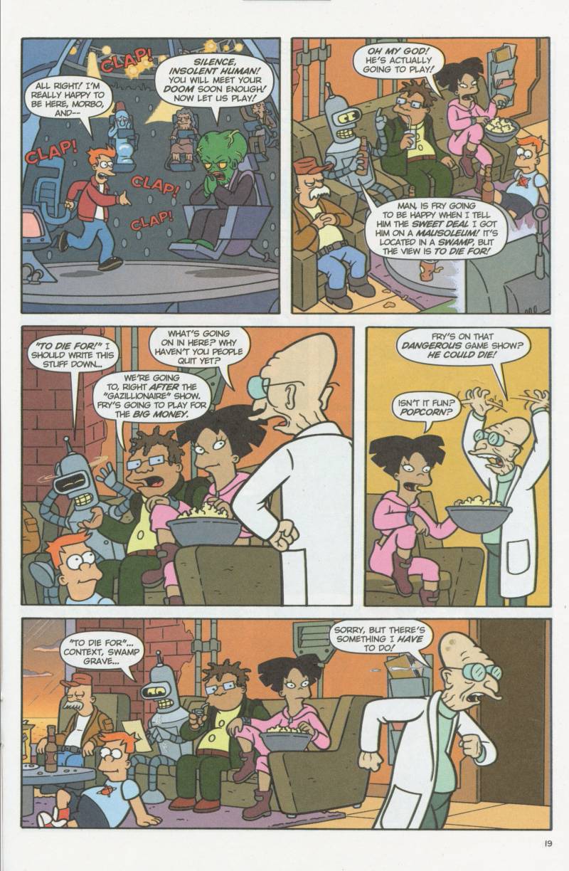 Read online Futurama Comics comic -  Issue #5 - 20