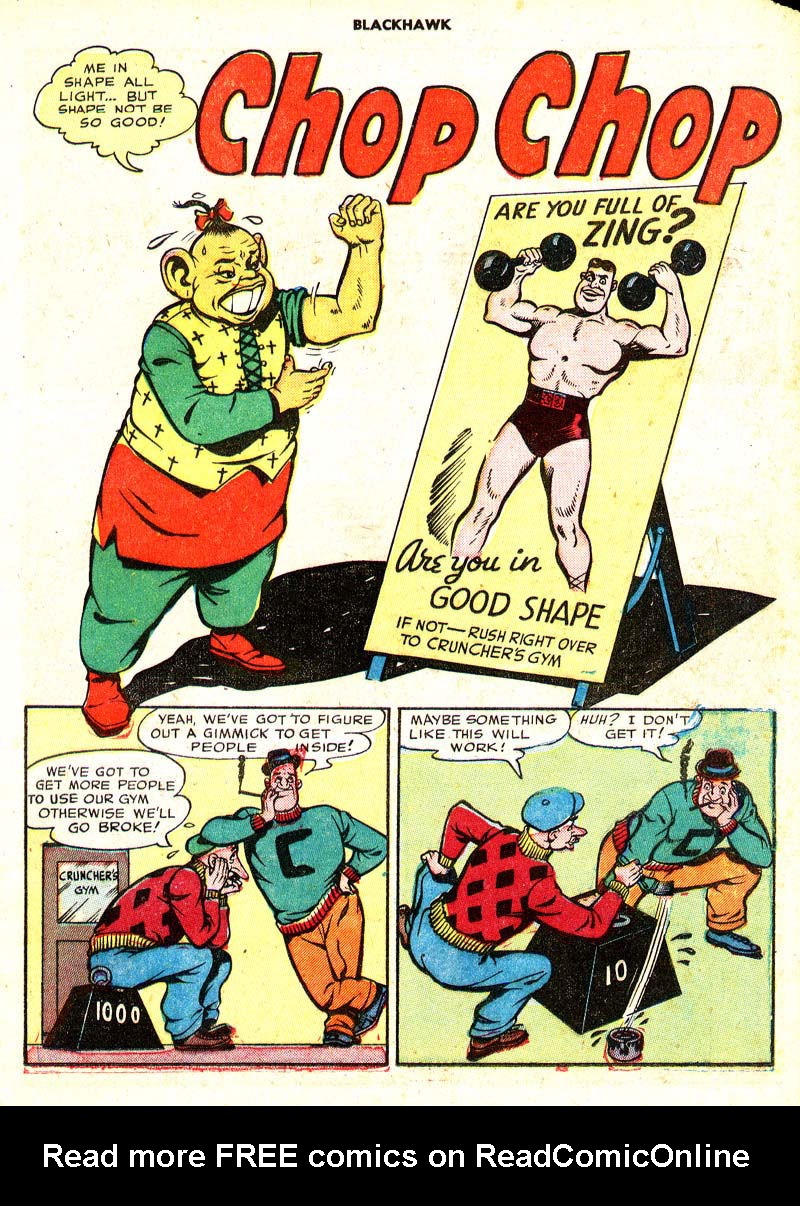 Read online Blackhawk (1957) comic -  Issue #49 - 13
