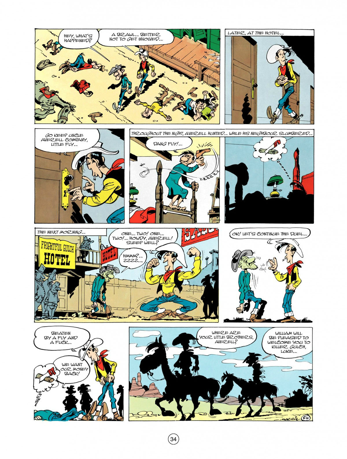 Read online A Lucky Luke Adventure comic -  Issue #28 - 35