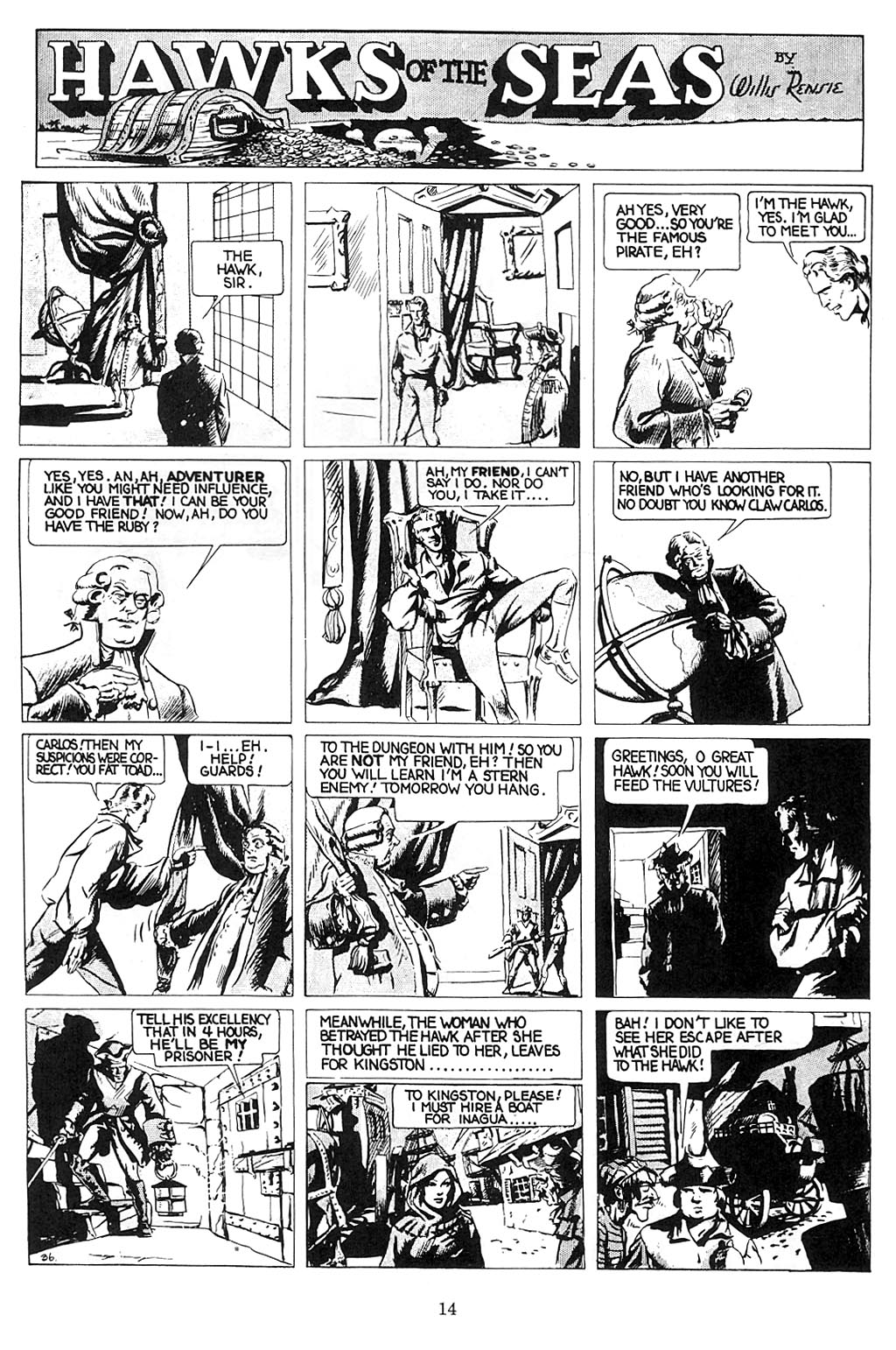 Read online Will Eisner's Hawks of the Seas comic -  Issue # TPB - 15