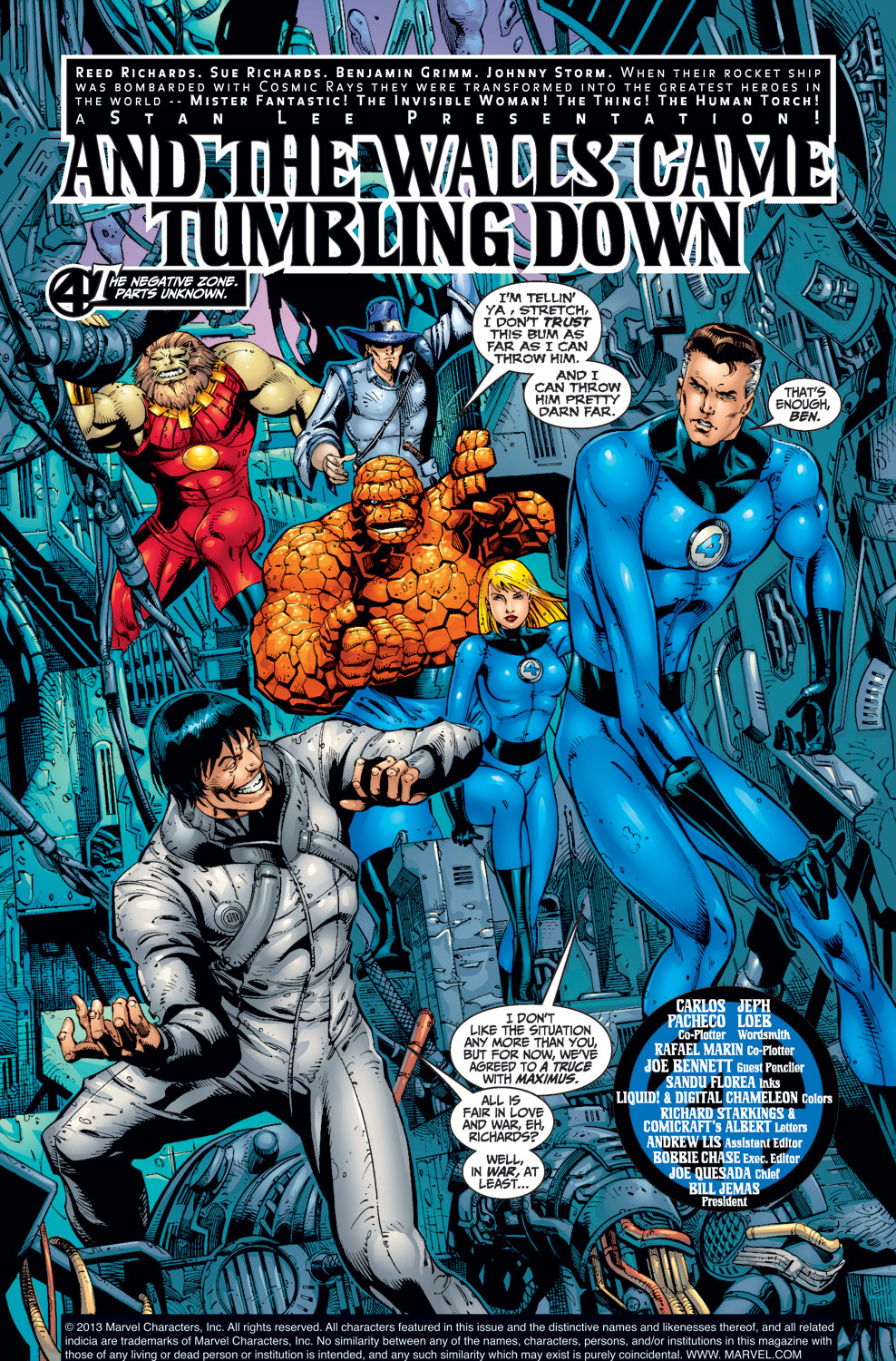 Read online Fantastic Four (1998) comic -  Issue #43 - 2