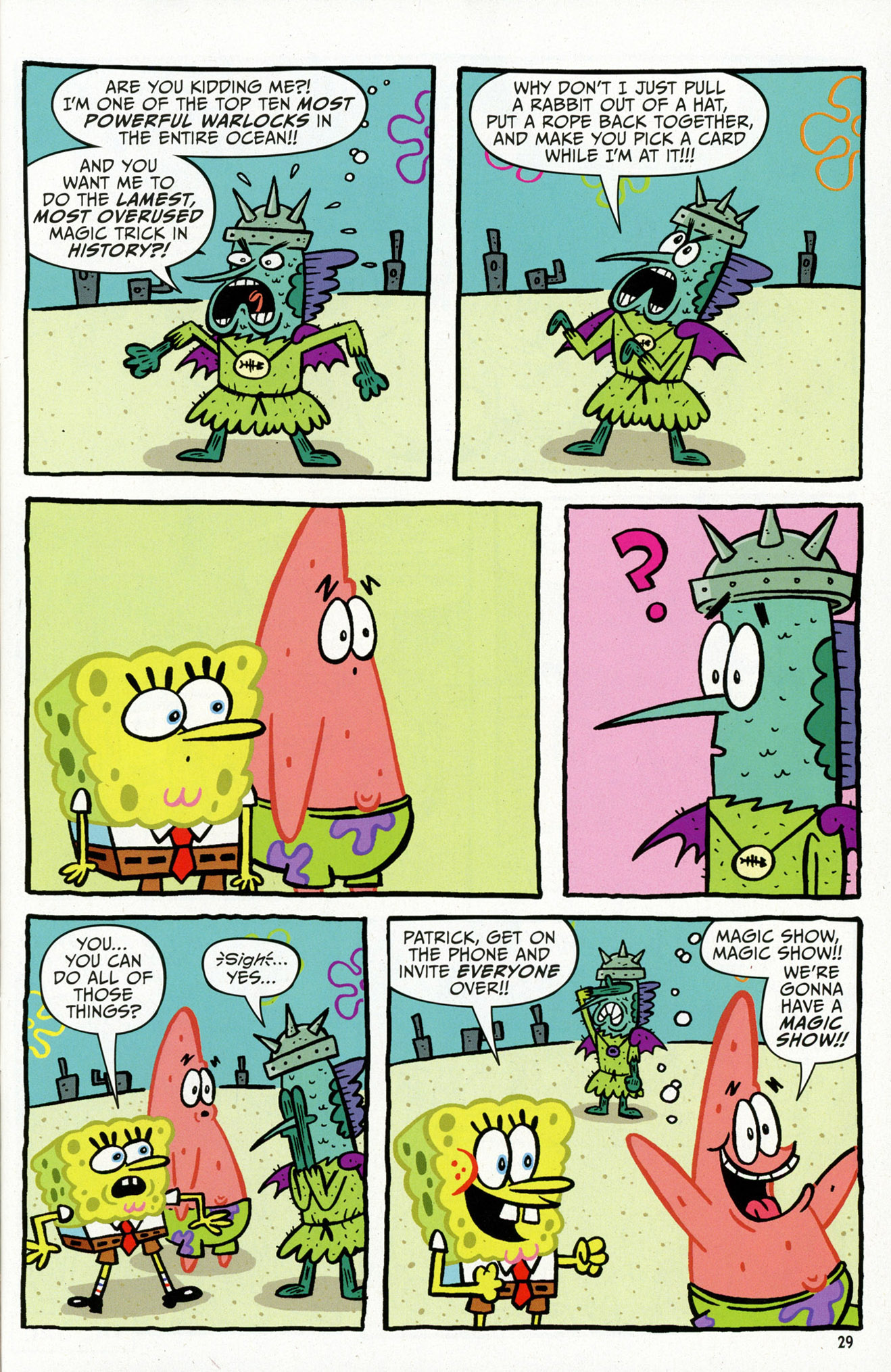 Read online SpongeBob Comics comic -  Issue #62 - 31