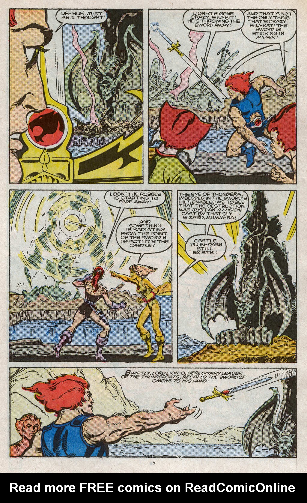 Read online ThunderCats (1985) comic -  Issue #6 - 5