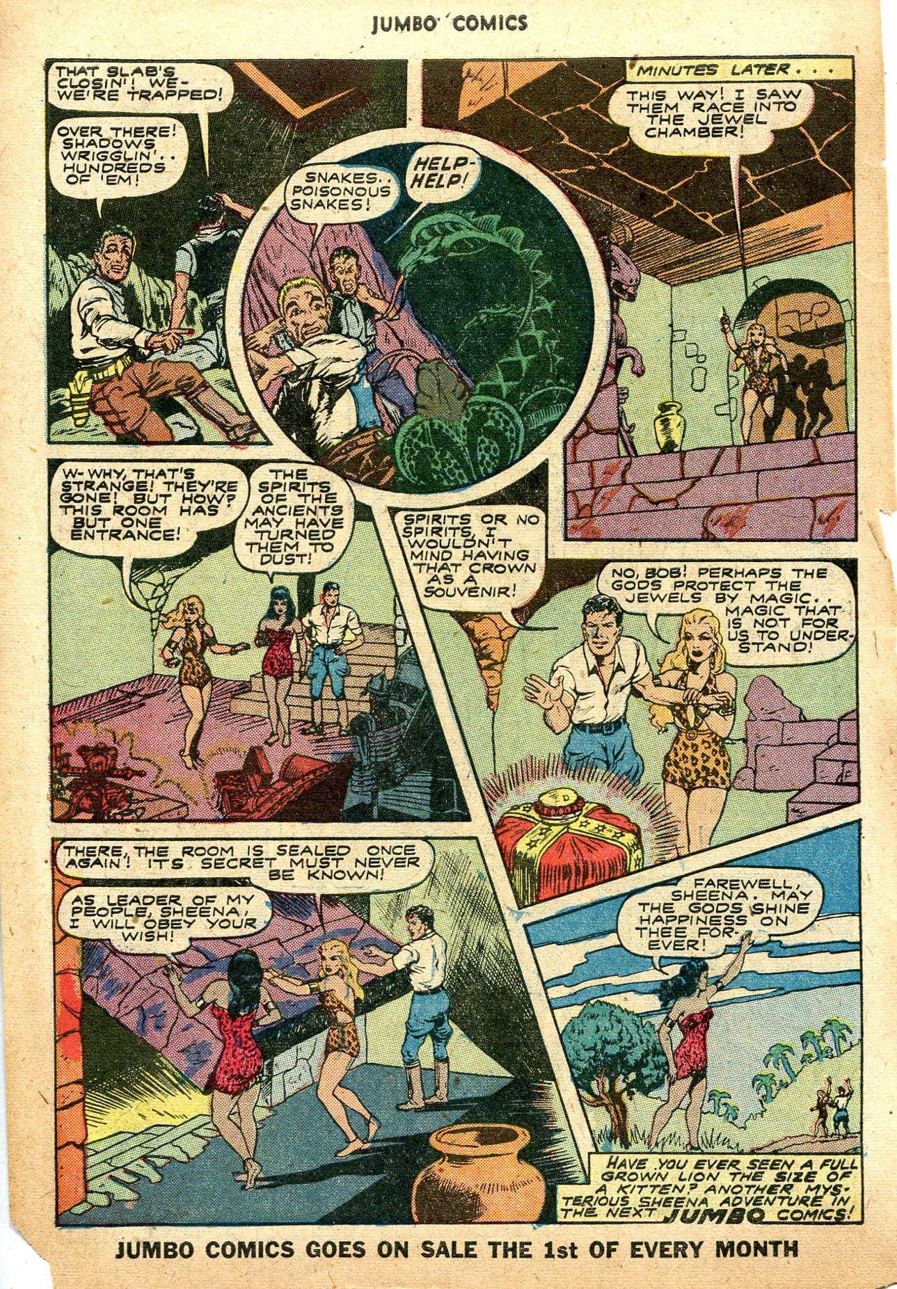 Read online Jumbo Comics comic -  Issue #62 - 15