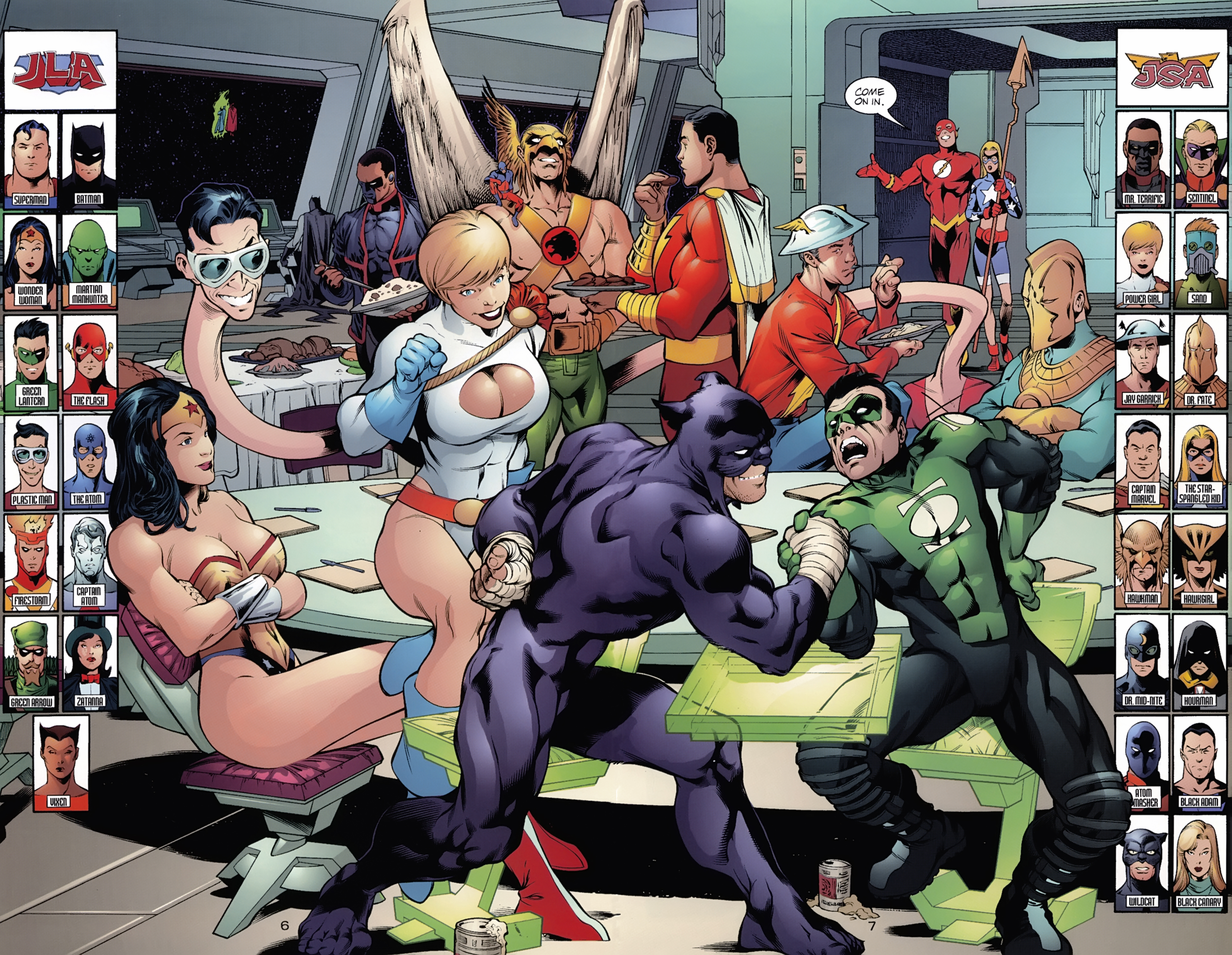 Read online JLA/JSA: Virtue and Vice comic -  Issue # TPB - 8