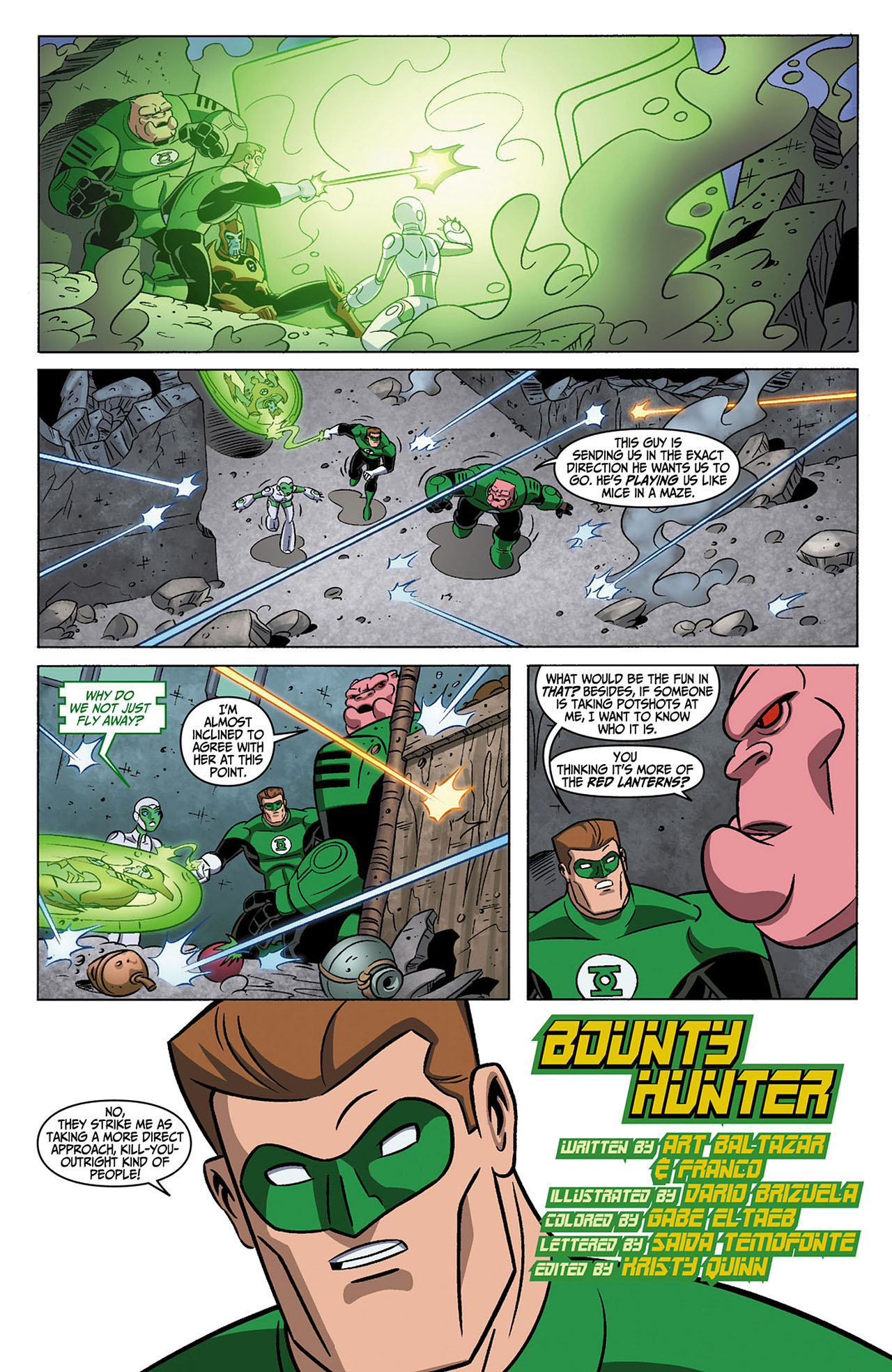Read online Green Lantern: The Animated Series comic -  Issue #3 - 5
