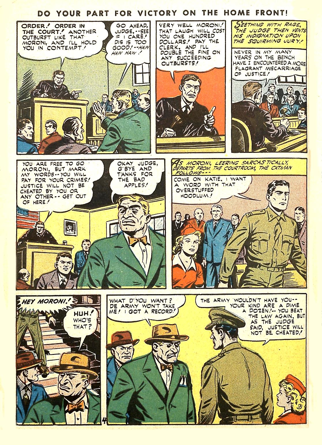 Read online Cat-Man Comics comic -  Issue #25 - 6