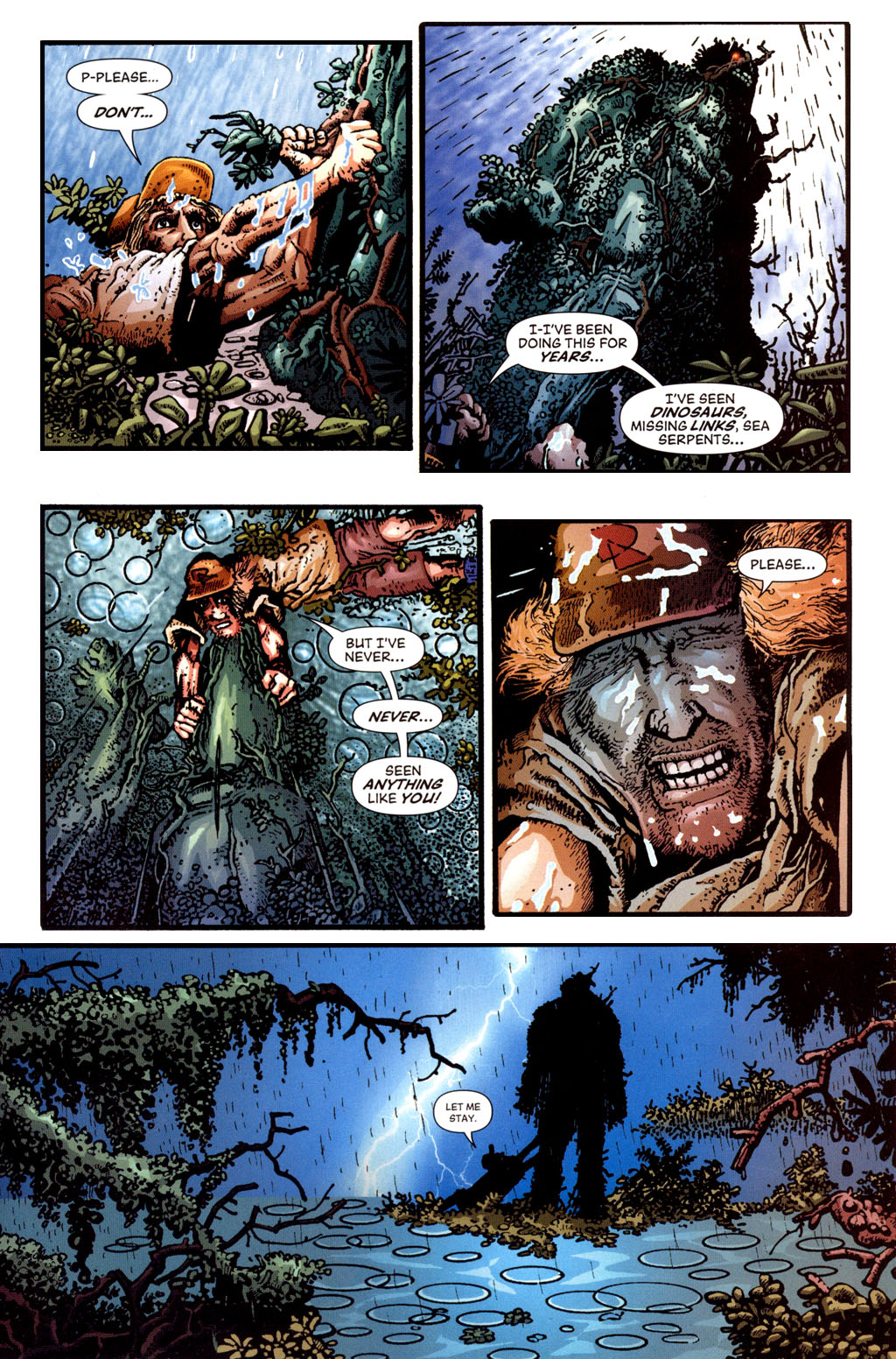 Read online Swamp Thing (2004) comic -  Issue #7 - 19