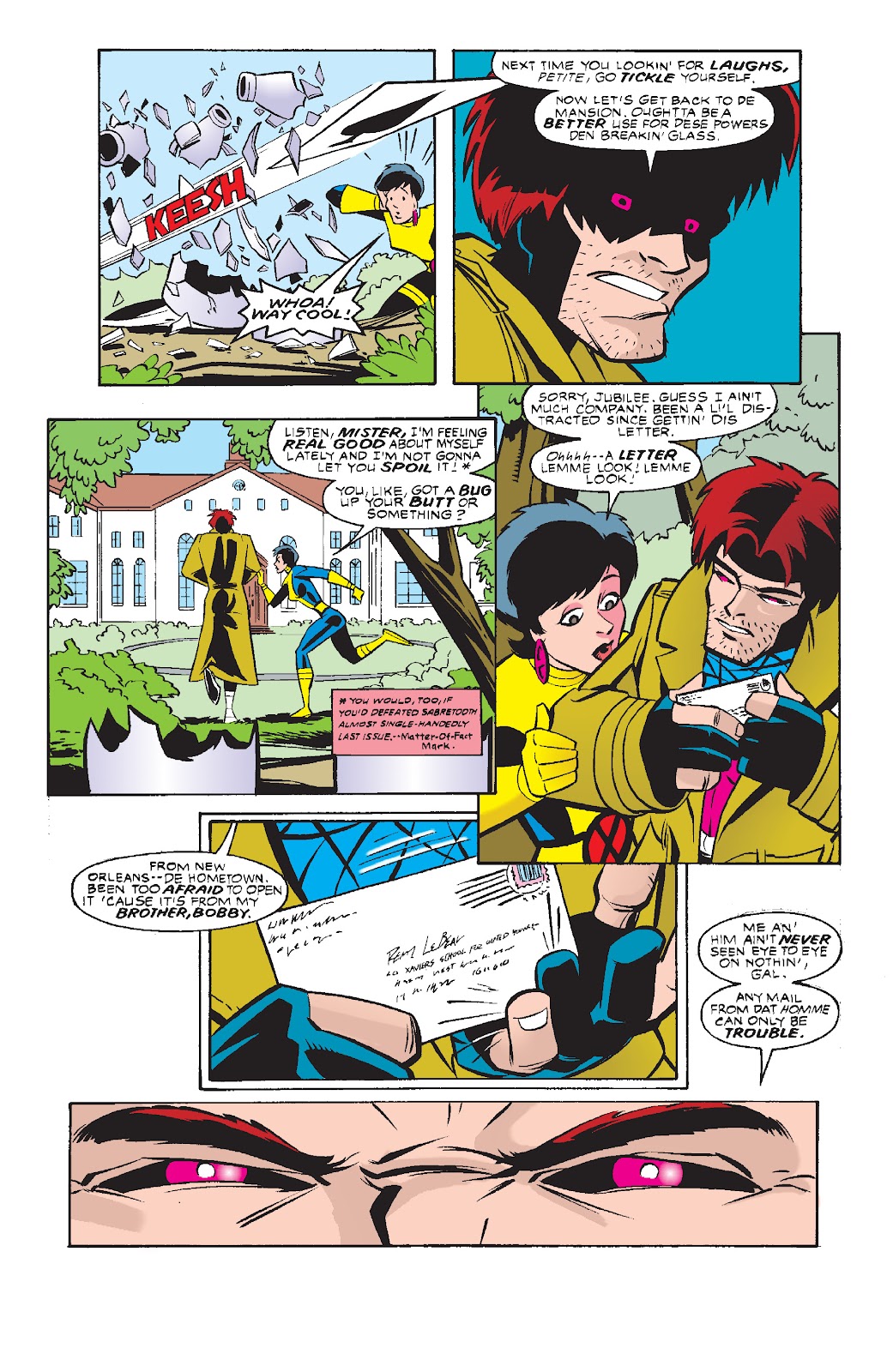 Read online Adventures of the X-Men: Clear and Present Dangers comic -  Issue # TPB - 31