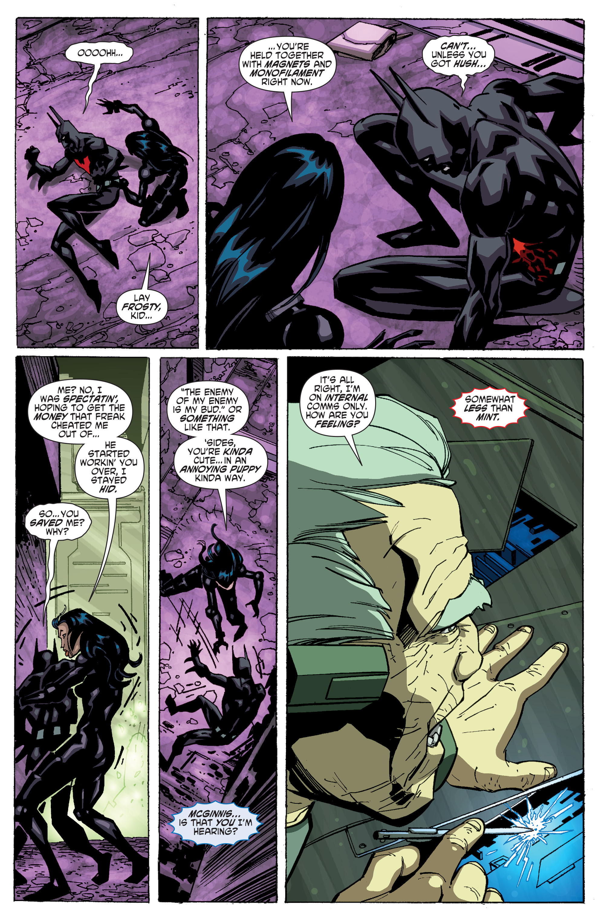 Read online Batman Beyond (2010) comic -  Issue # _TPB - 110