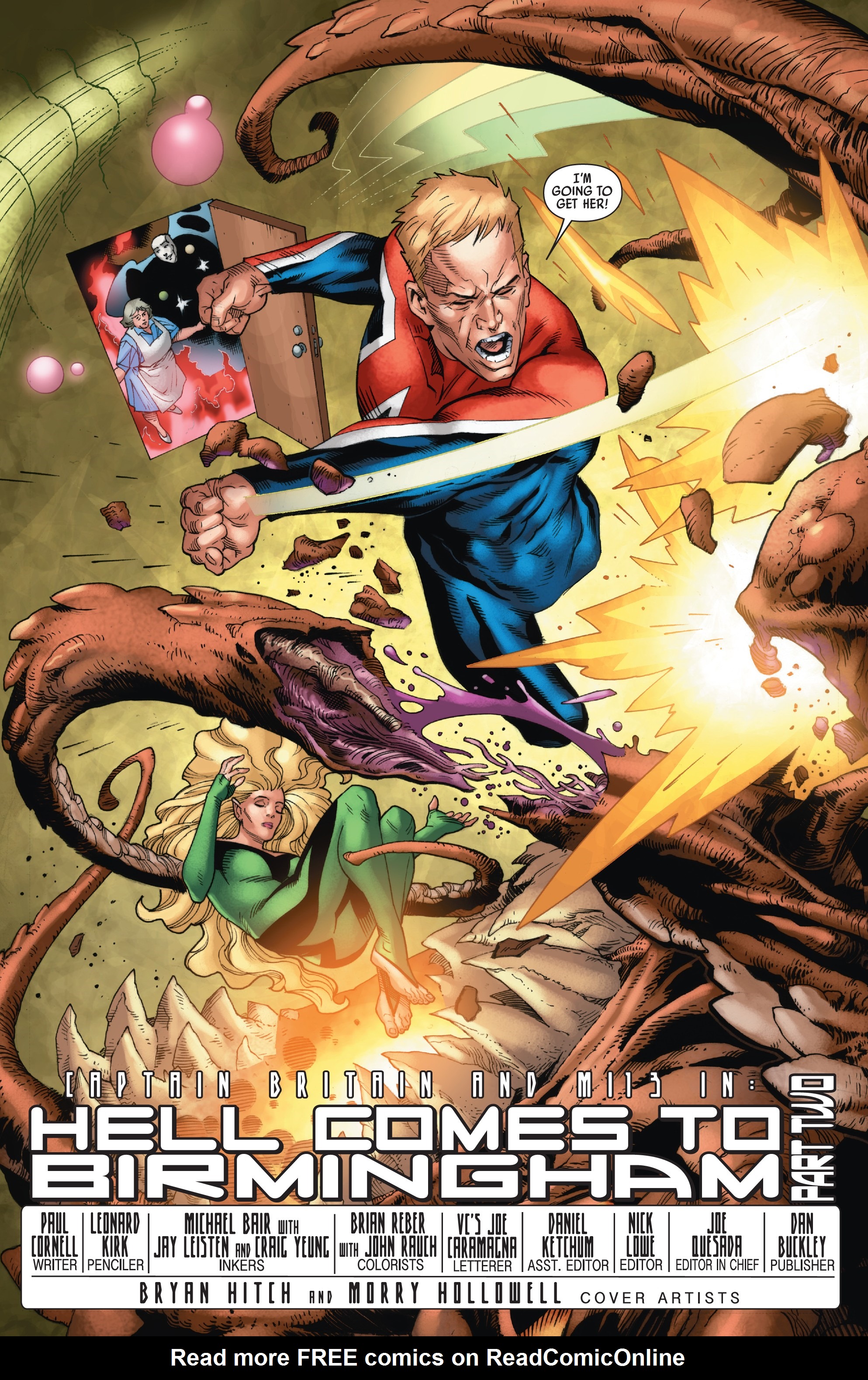 Read online Captain Britain and MI13 comic -  Issue #7 - 4