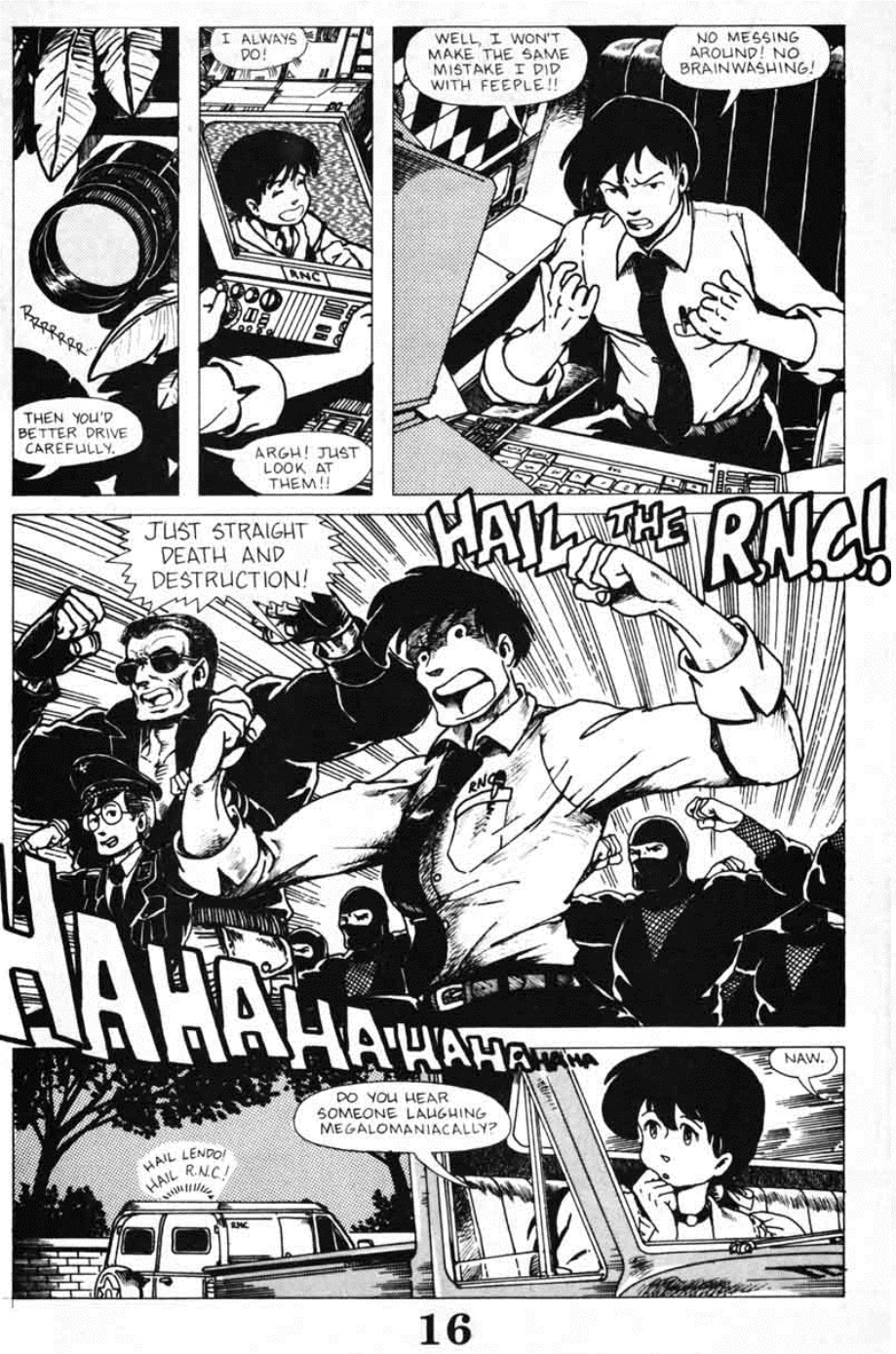 Read online Ninja High School (1986) comic -  Issue #6 - 18