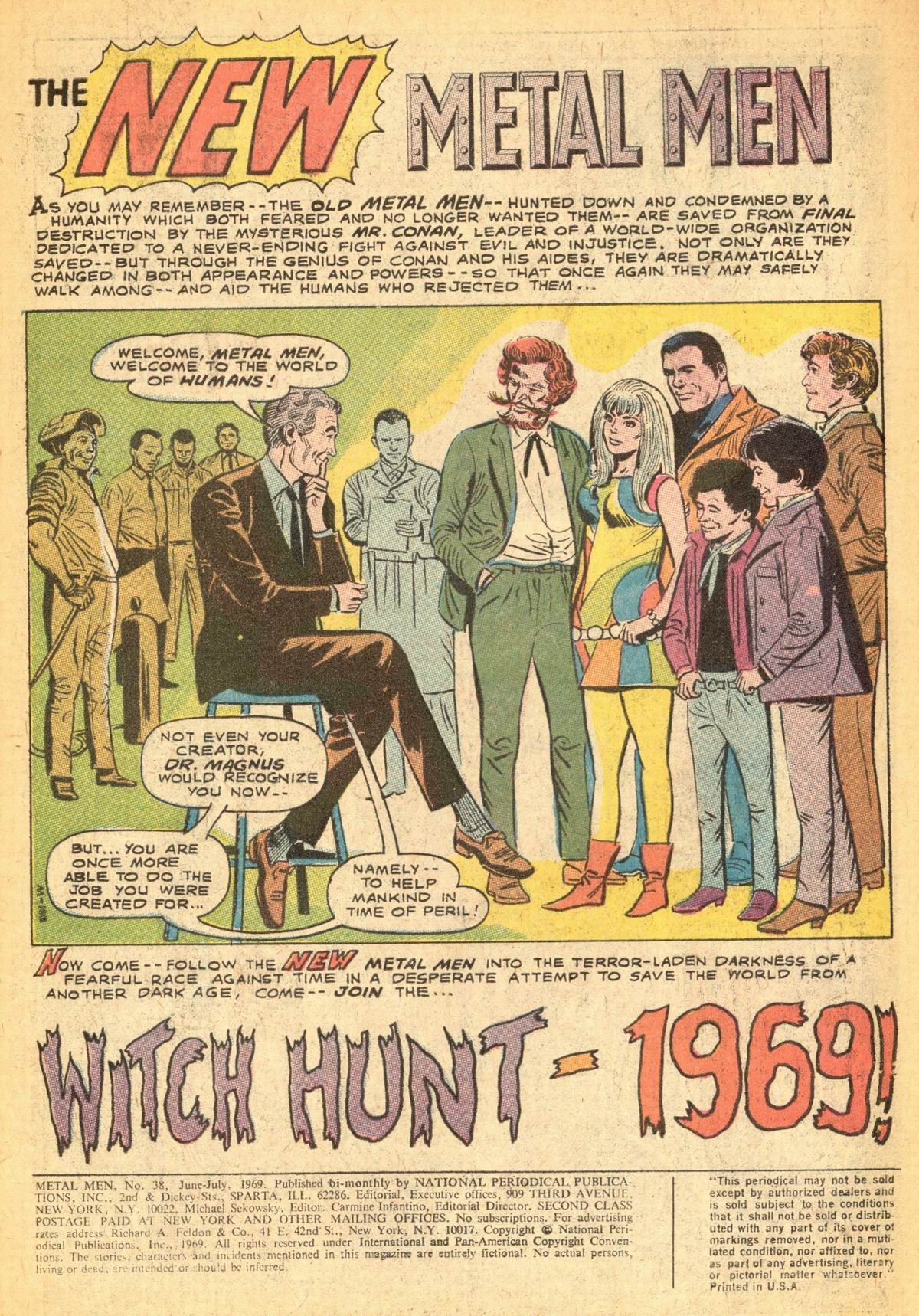 Read online Metal Men (1963) comic -  Issue #38 - 3