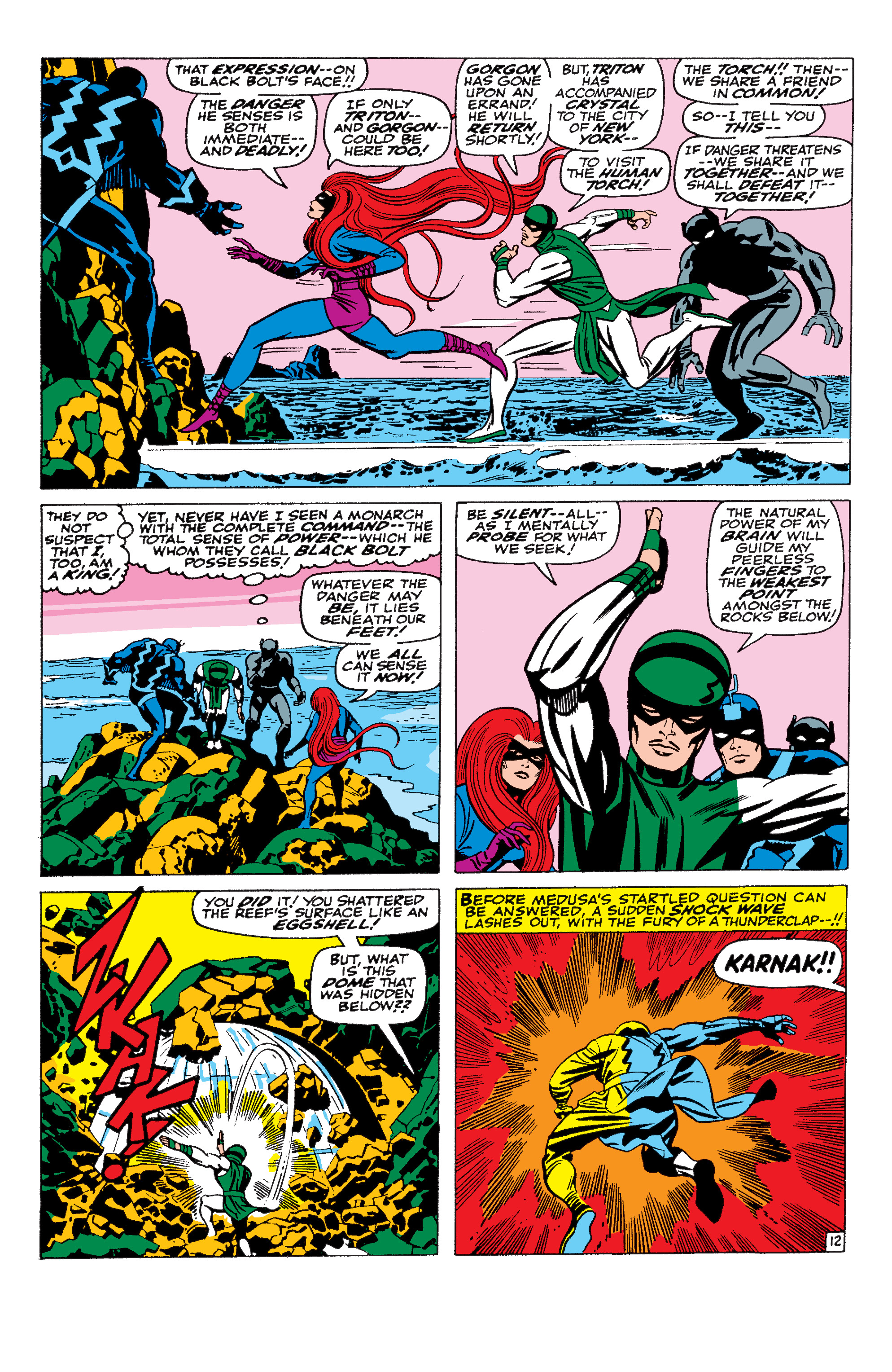 Read online Fantastic Four Epic Collection comic -  Issue # The Mystery of the Black Panther (Part 4) - 72