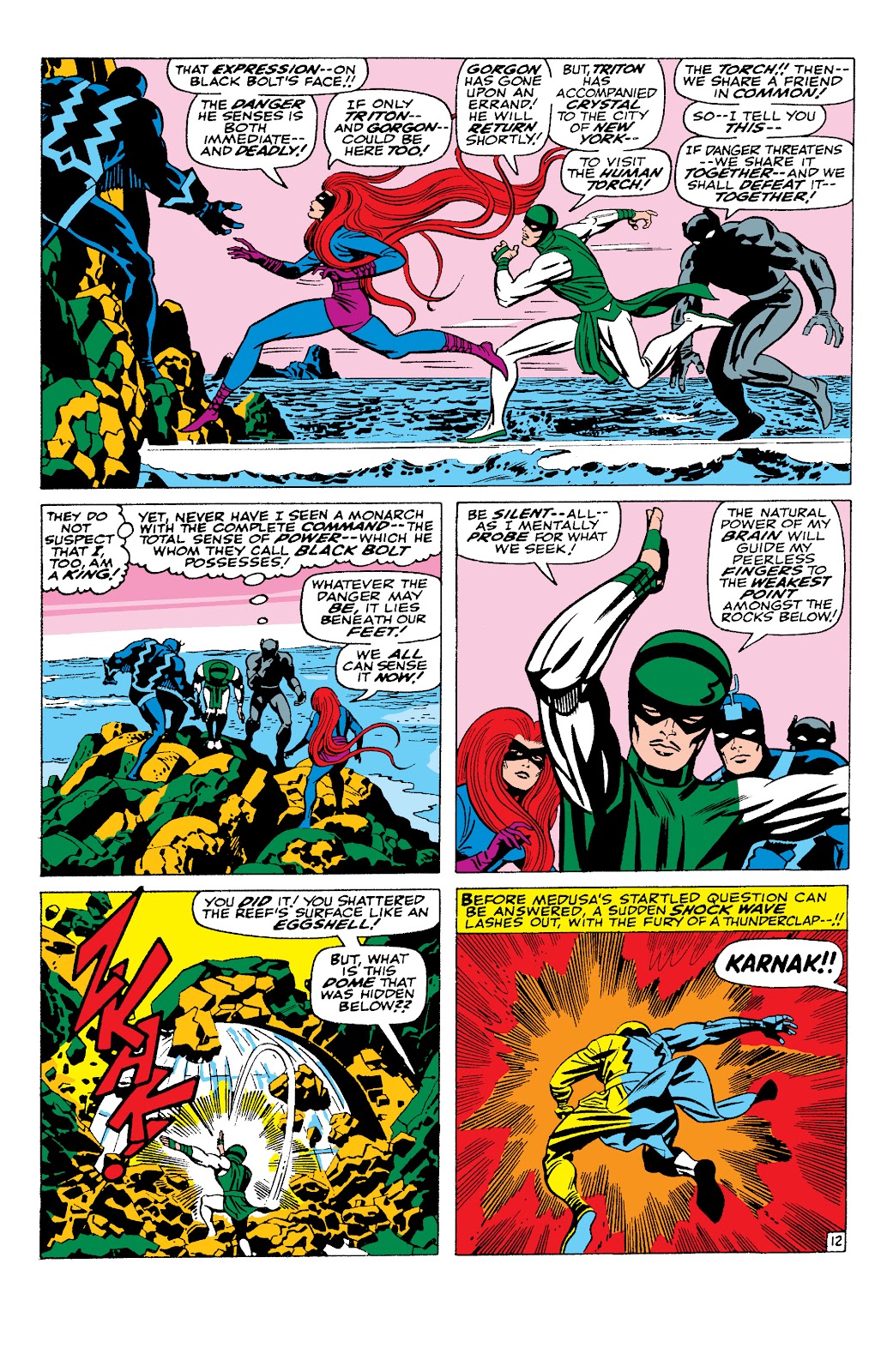 Fantastic Four Epic Collection issue The Mystery of the Black Panther (Part 4) - Page 72