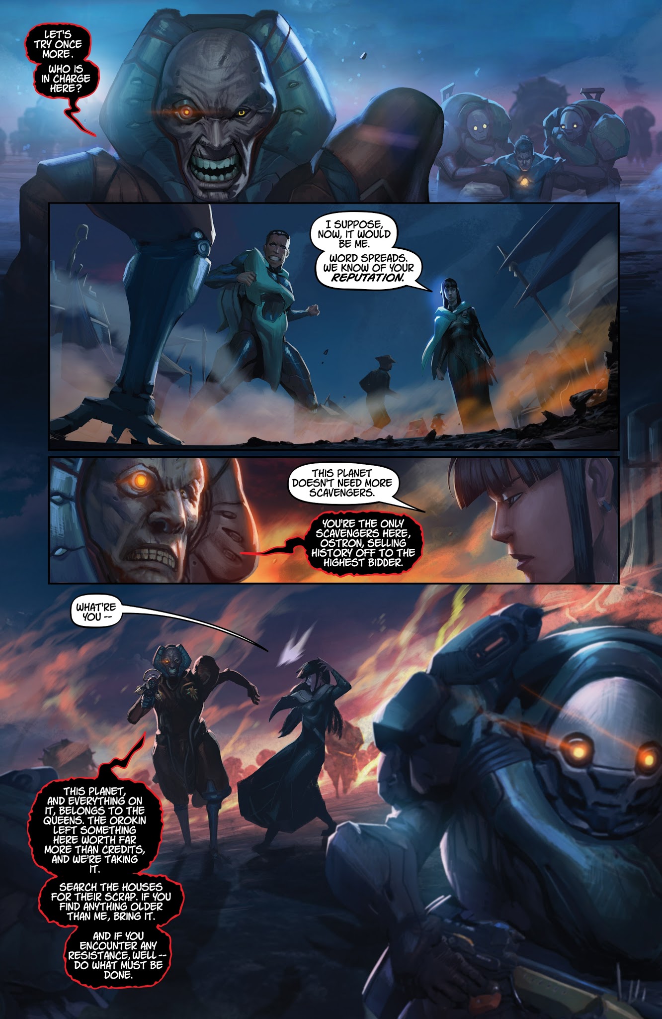 Read online Warframe comic -  Issue #1 - 6