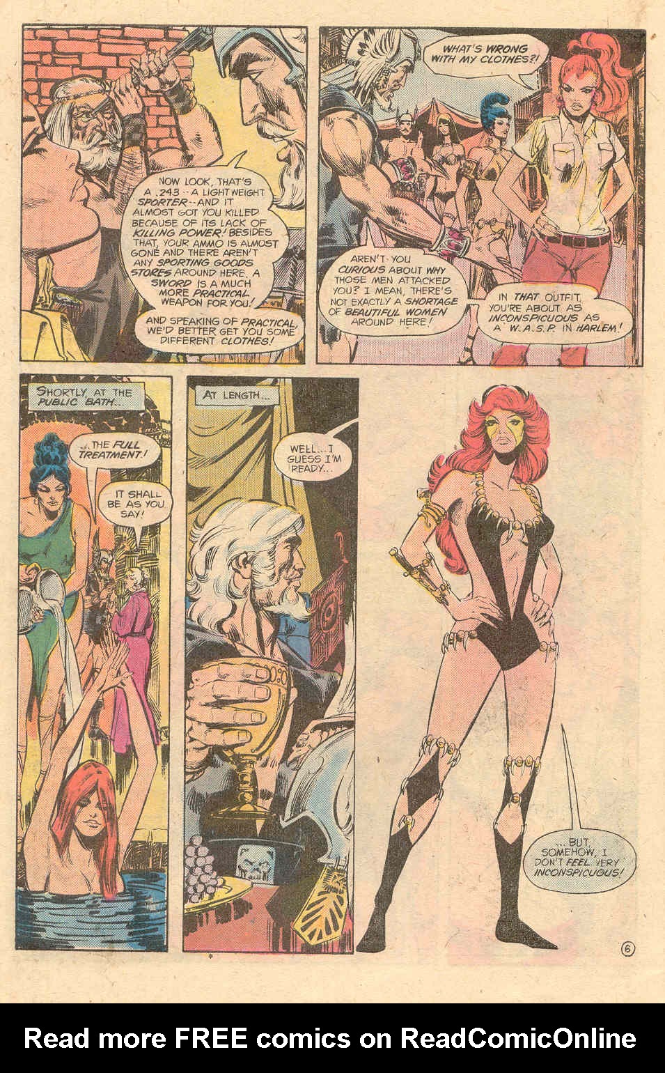 Read online Warlord (1976) comic -  Issue #7 - 7