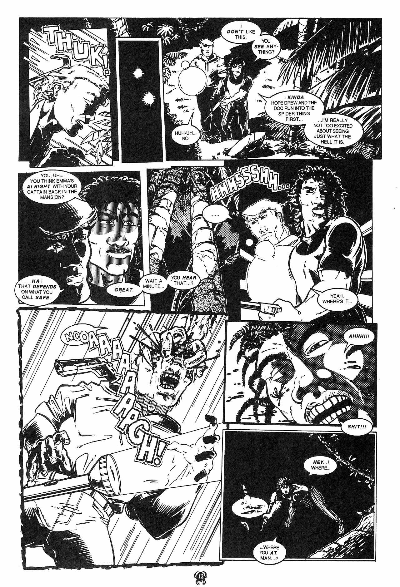Read online Fangs of the Widow comic -  Issue #2 - 14