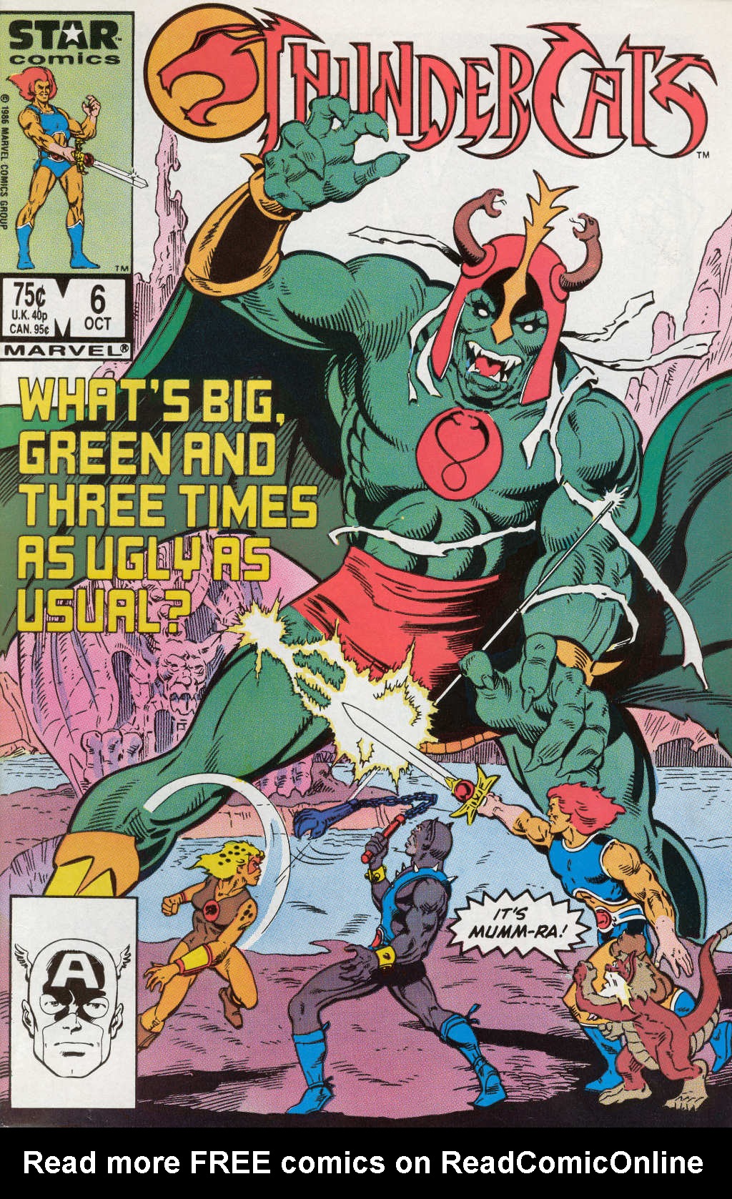 Read online ThunderCats (1985) comic -  Issue #6 - 1