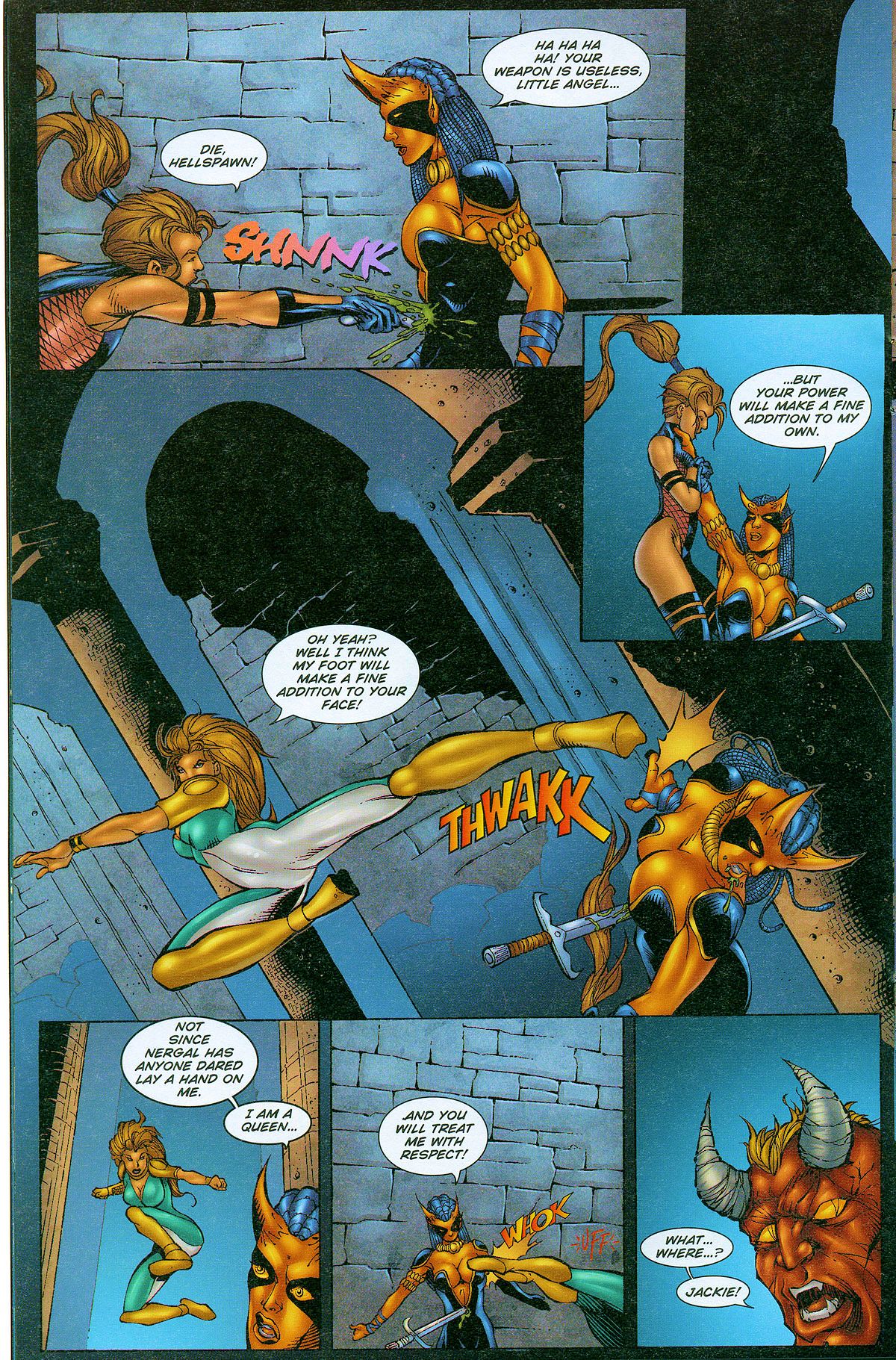 Read online Avengelyne / Demonslayer comic -  Issue #1 - 19