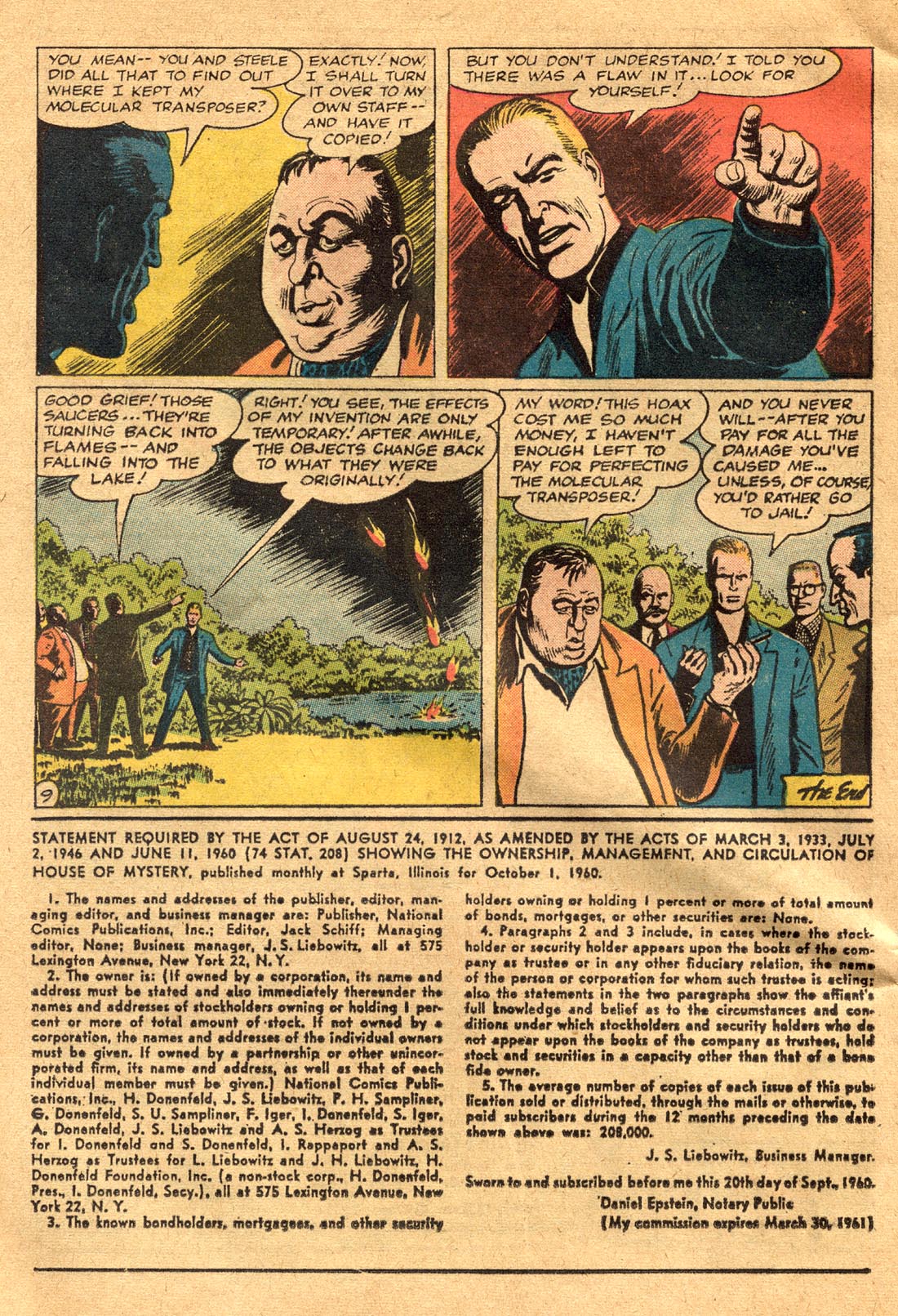 Read online House of Mystery (1951) comic -  Issue #107 - 32