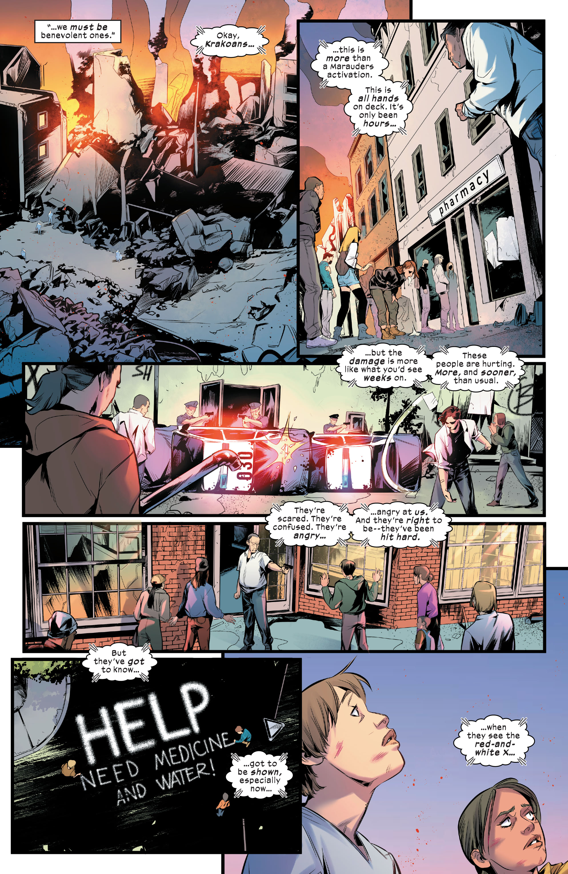 Read online X-Men: Before the Fall comic -  Issue # Mutant First Strike - 6