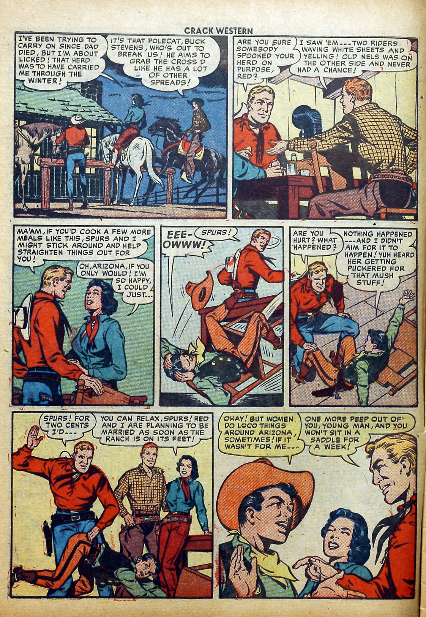 Read online Crack Western comic -  Issue #75 - 6